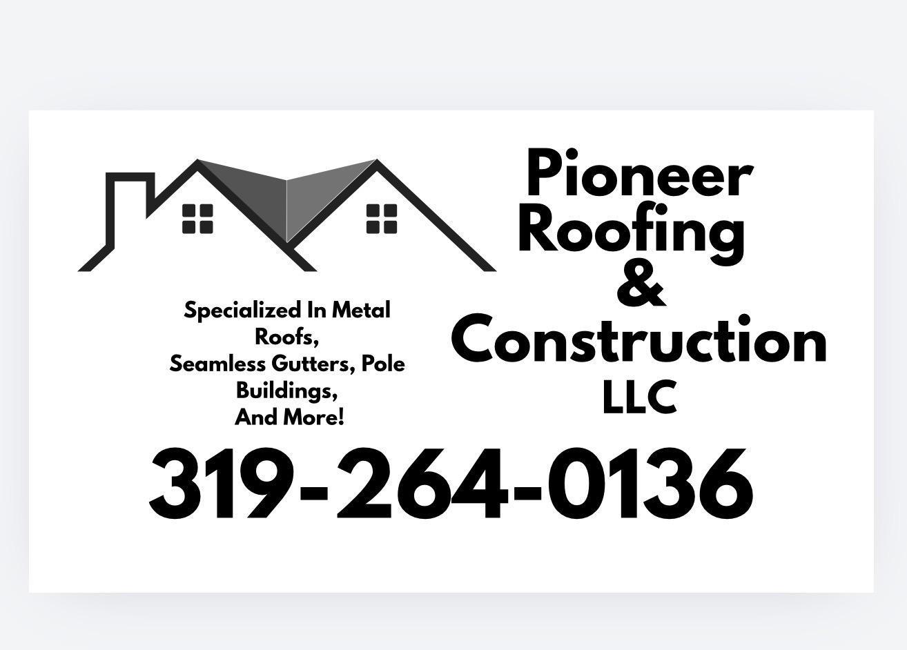 Pioneer Roofing Logo