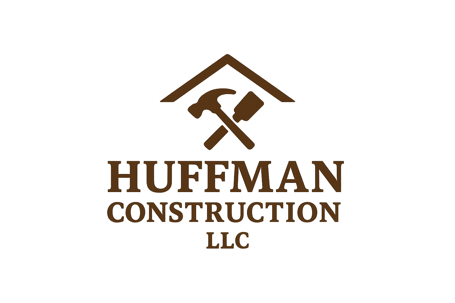 Huffman Construction LLC. Logo