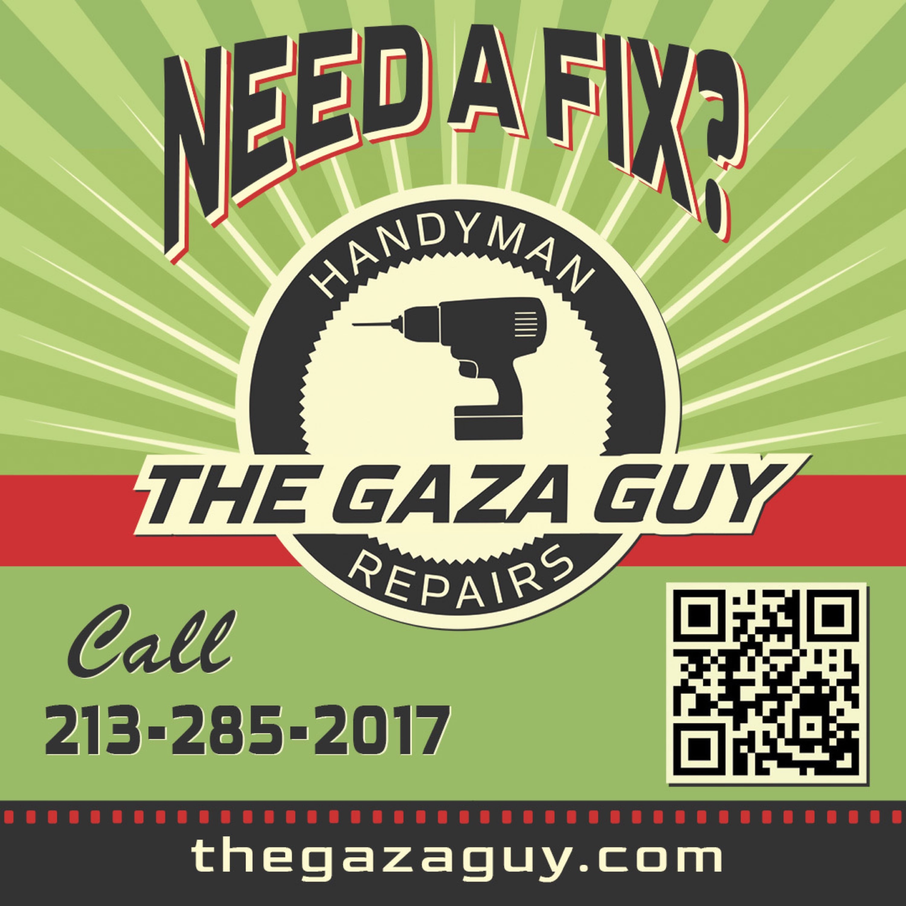 The Gaza Guy - Licensed Contractor Logo