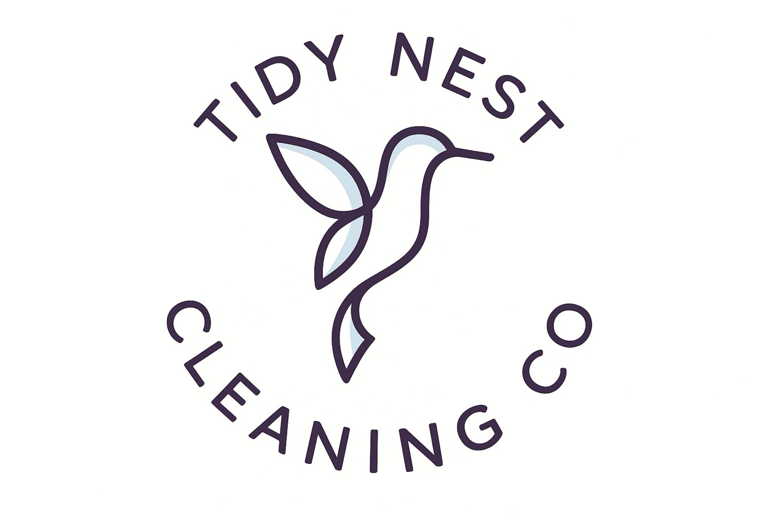 Tidy Nest Cleaning Co. Logo