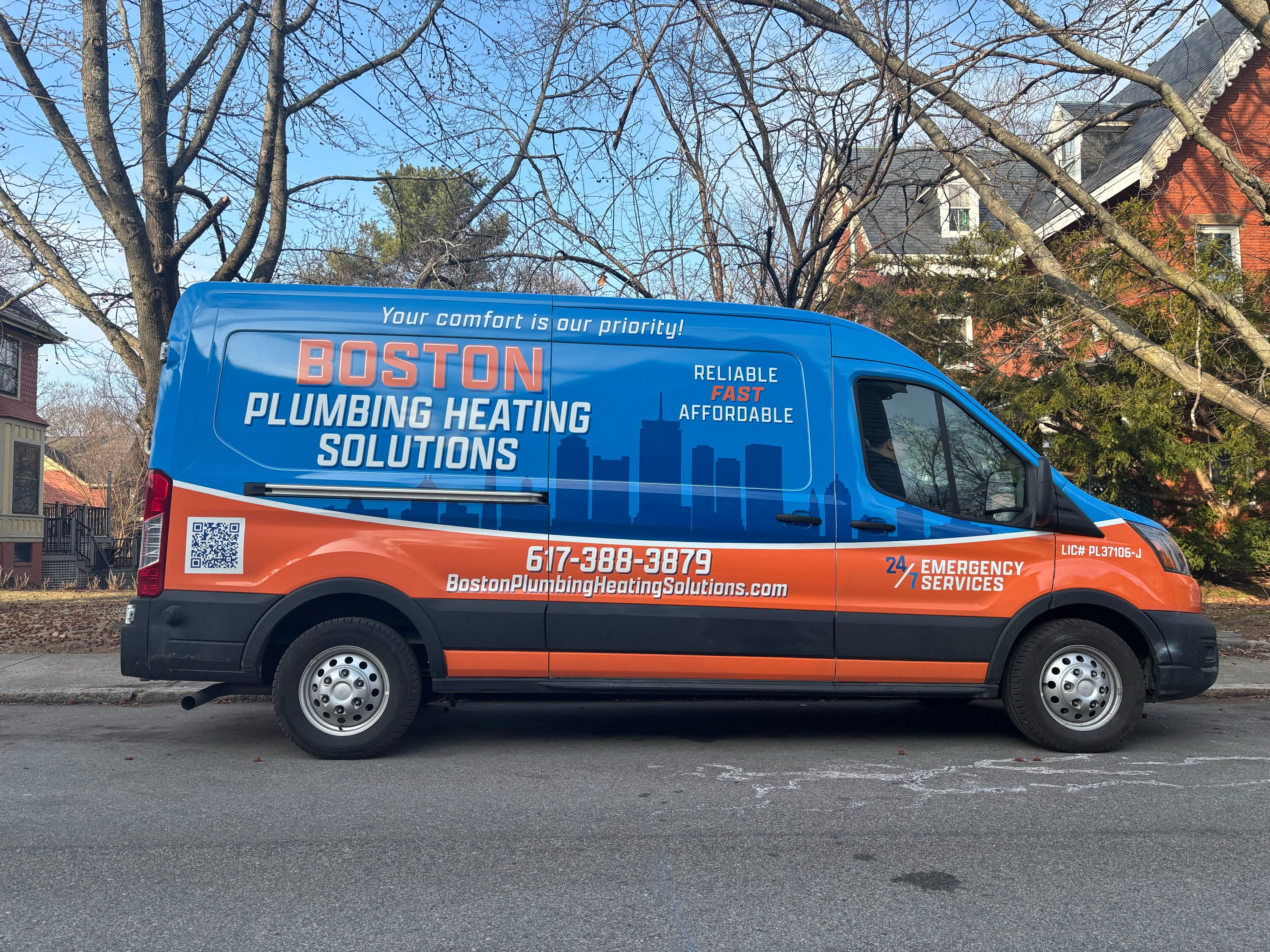 Boston Plumbing - Heating Solutions Logo