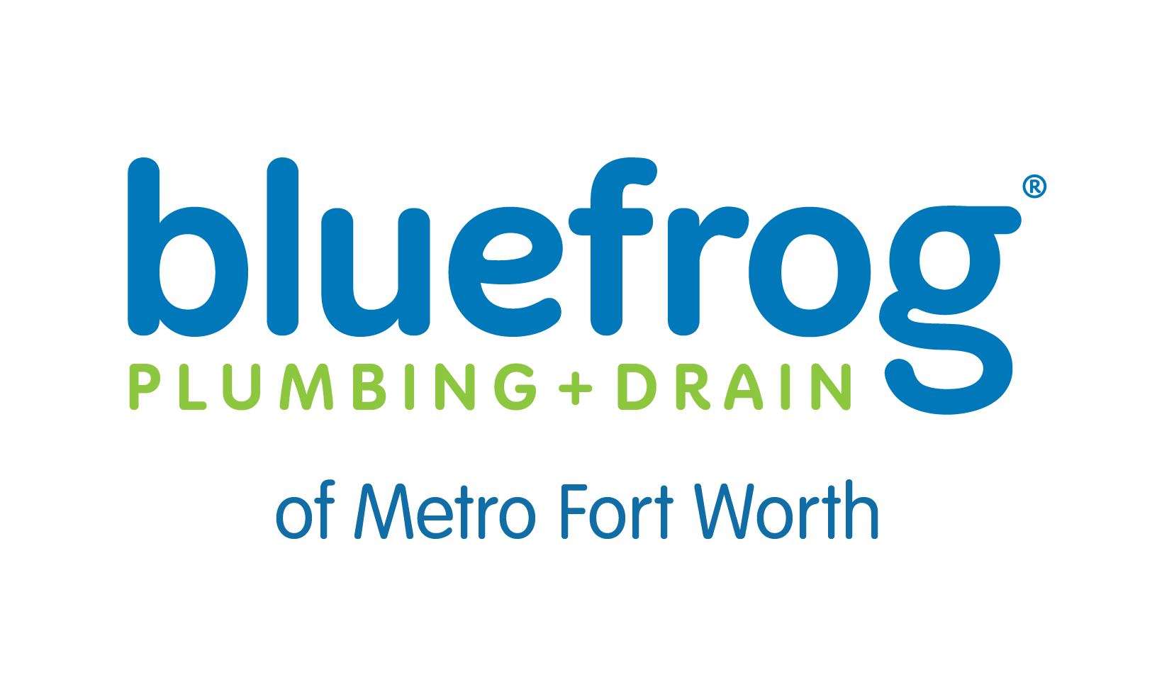 Bluefrog Plumbing + Drain of Metro Fort Worth Logo