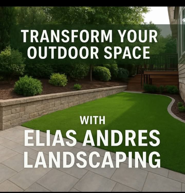 Landscaping with Elias Logo