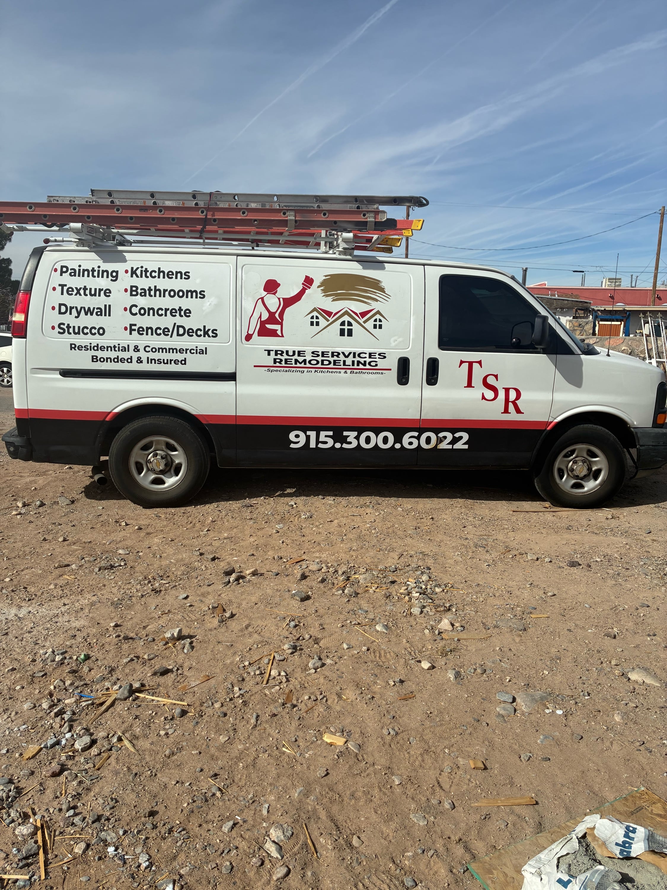 TSR True Services Remodeling Logo