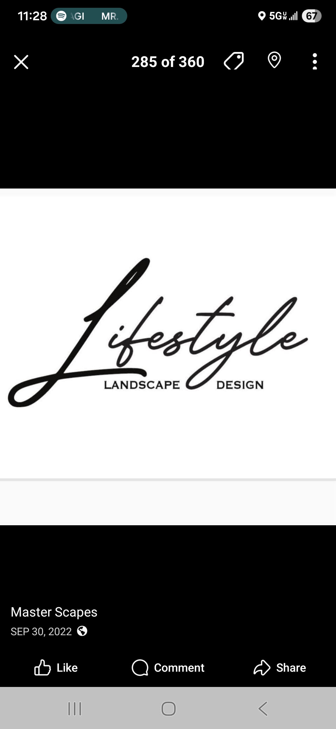 Lifestyle Landscape Design & Construction Logo