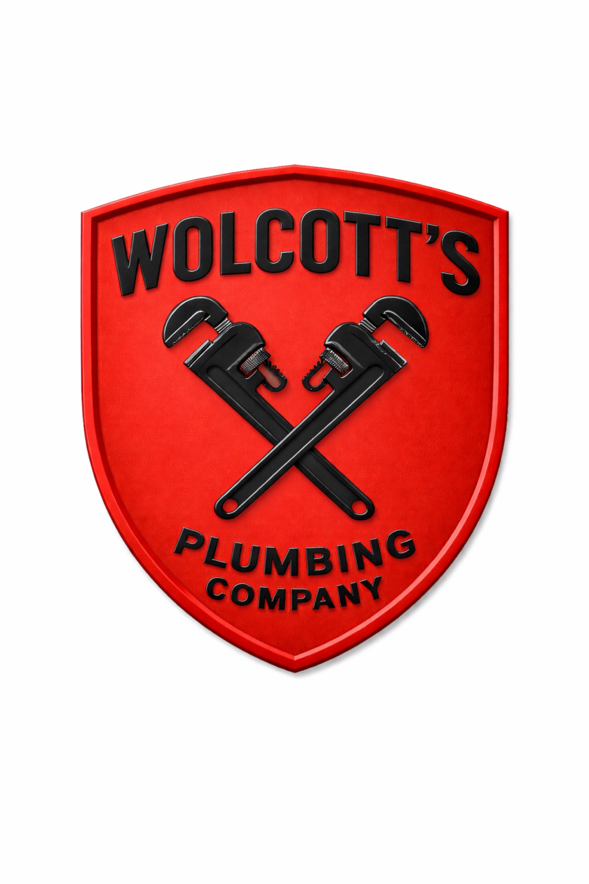 Wolcott's Plumbing Company Logo