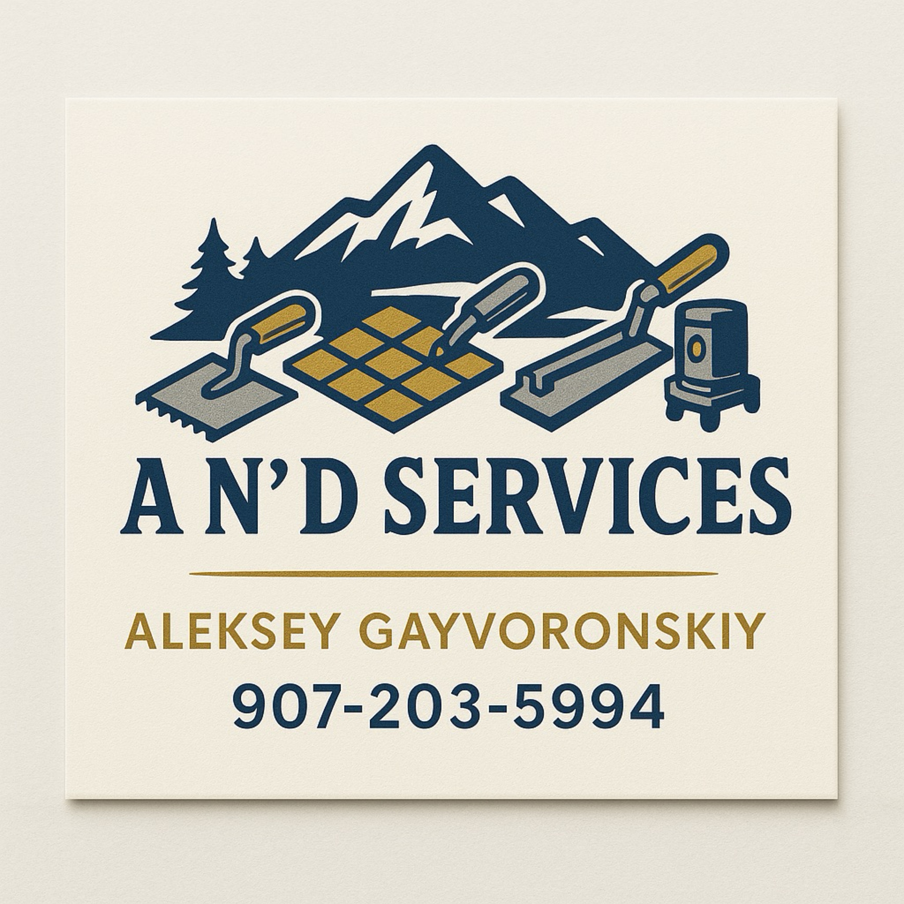 A N D Services Logo