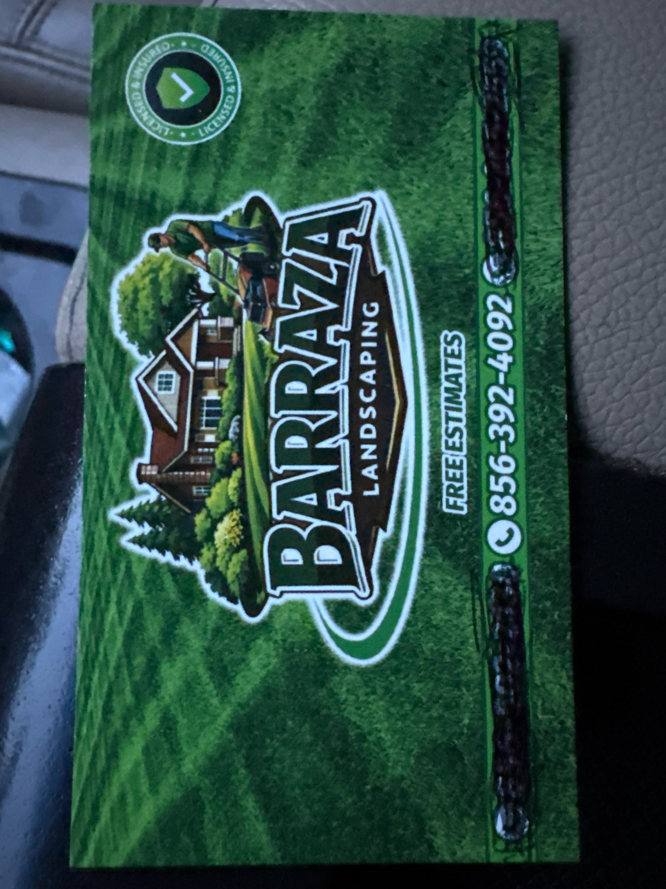 Barraza Landscaping Logo