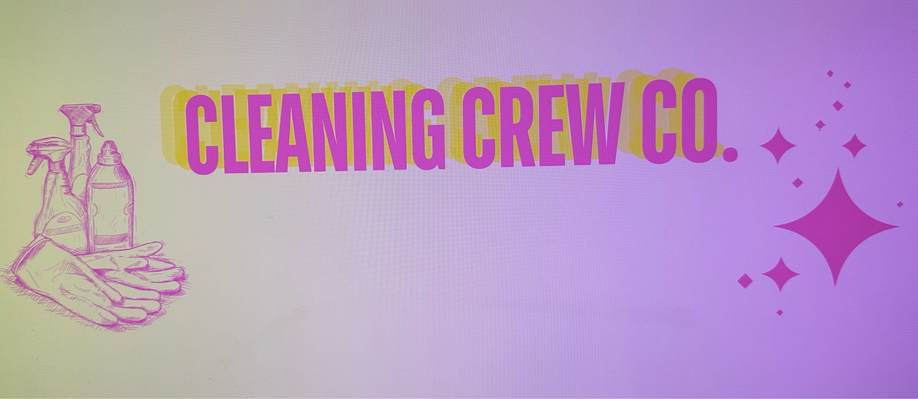 Cleaning Crew Co. Logo