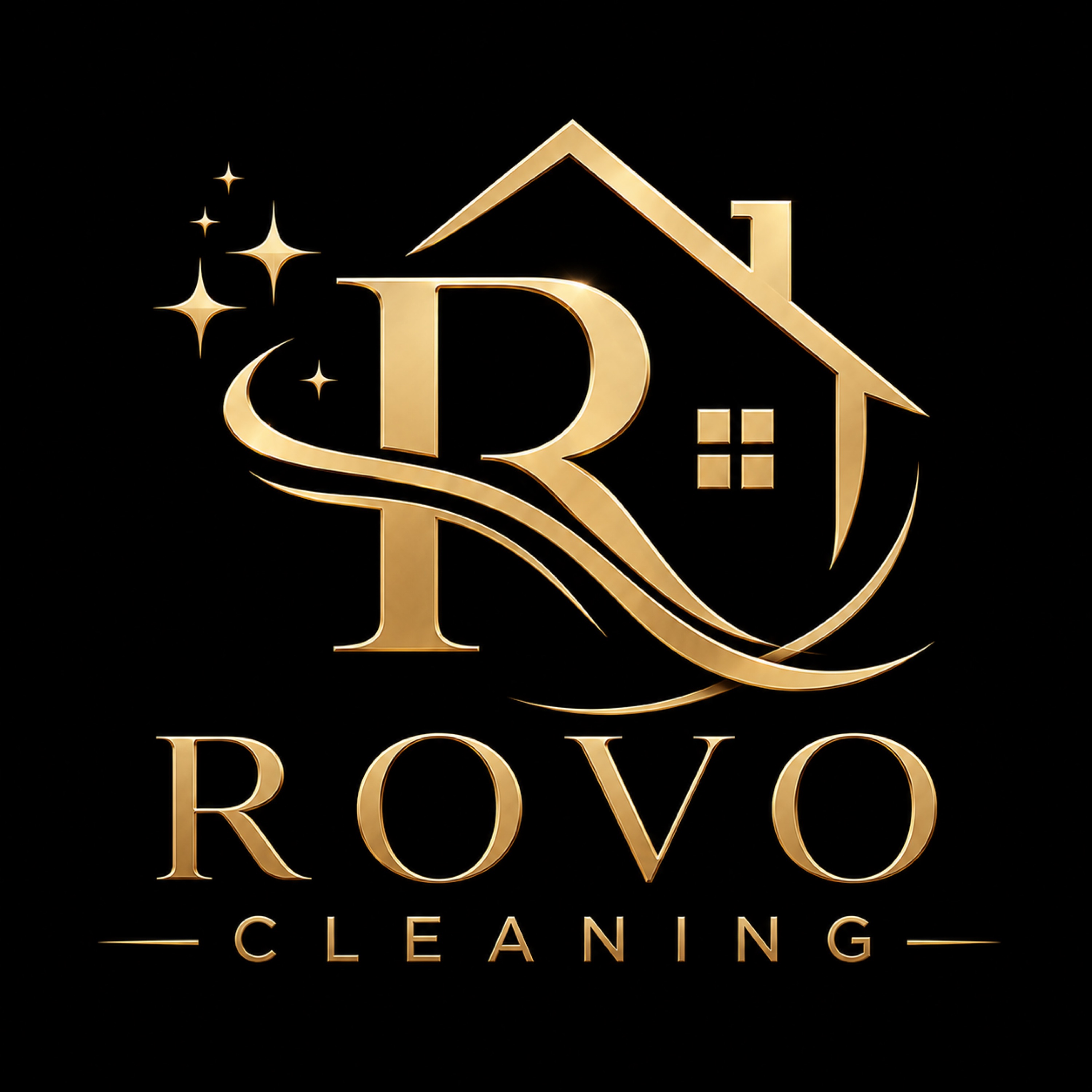 Rovo House Cleaning Logo