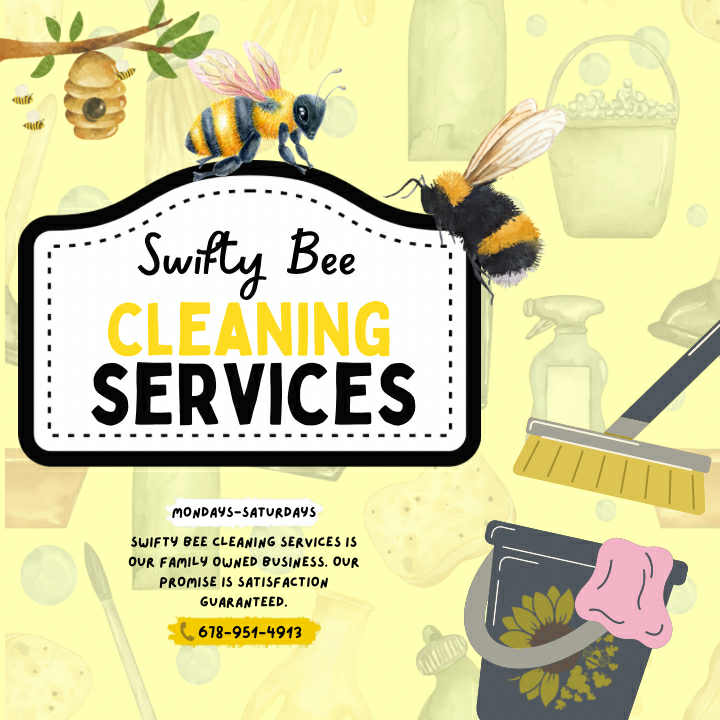 Swifty Bee Cleaning Services Logo