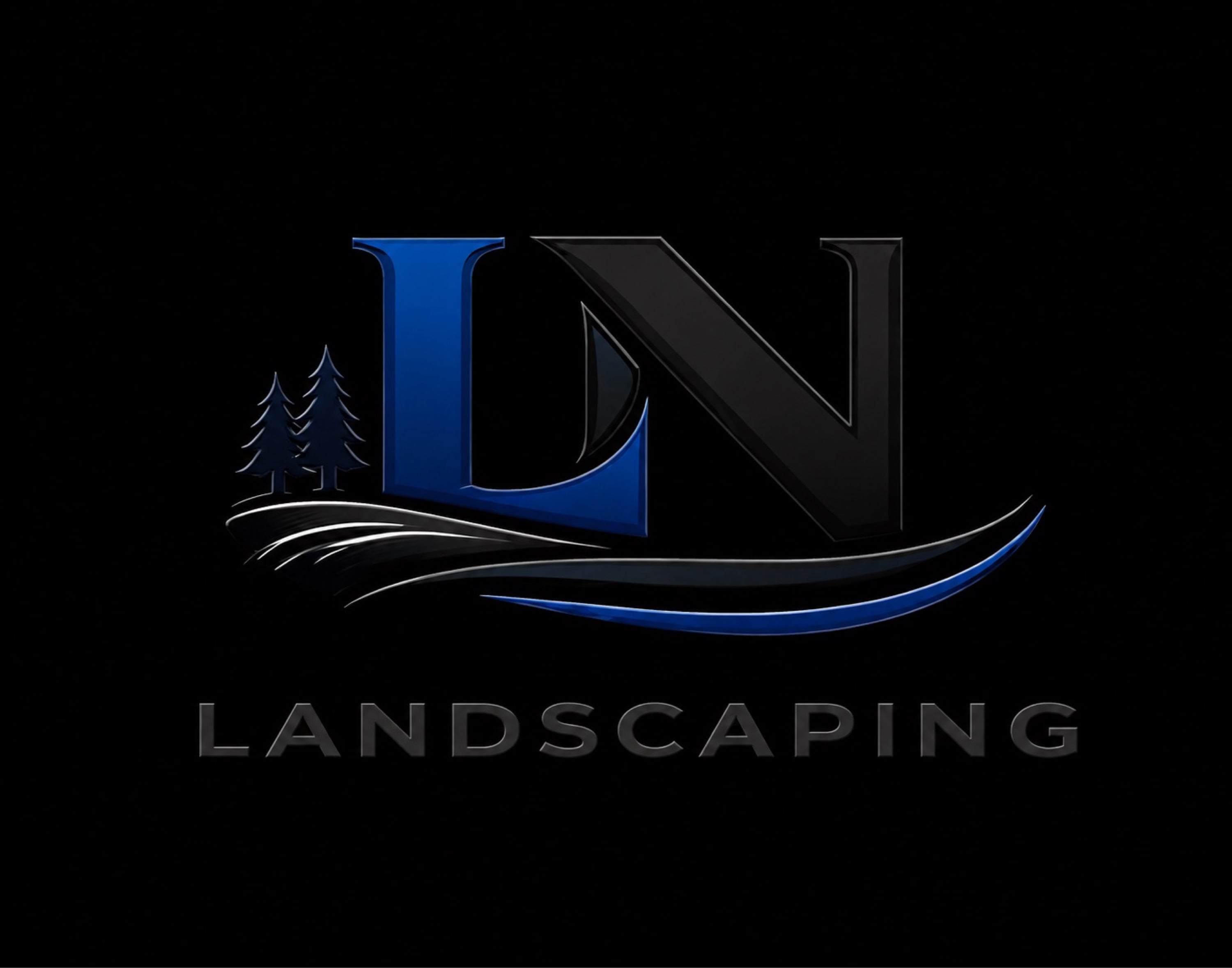 LN LANDSCAPING Logo