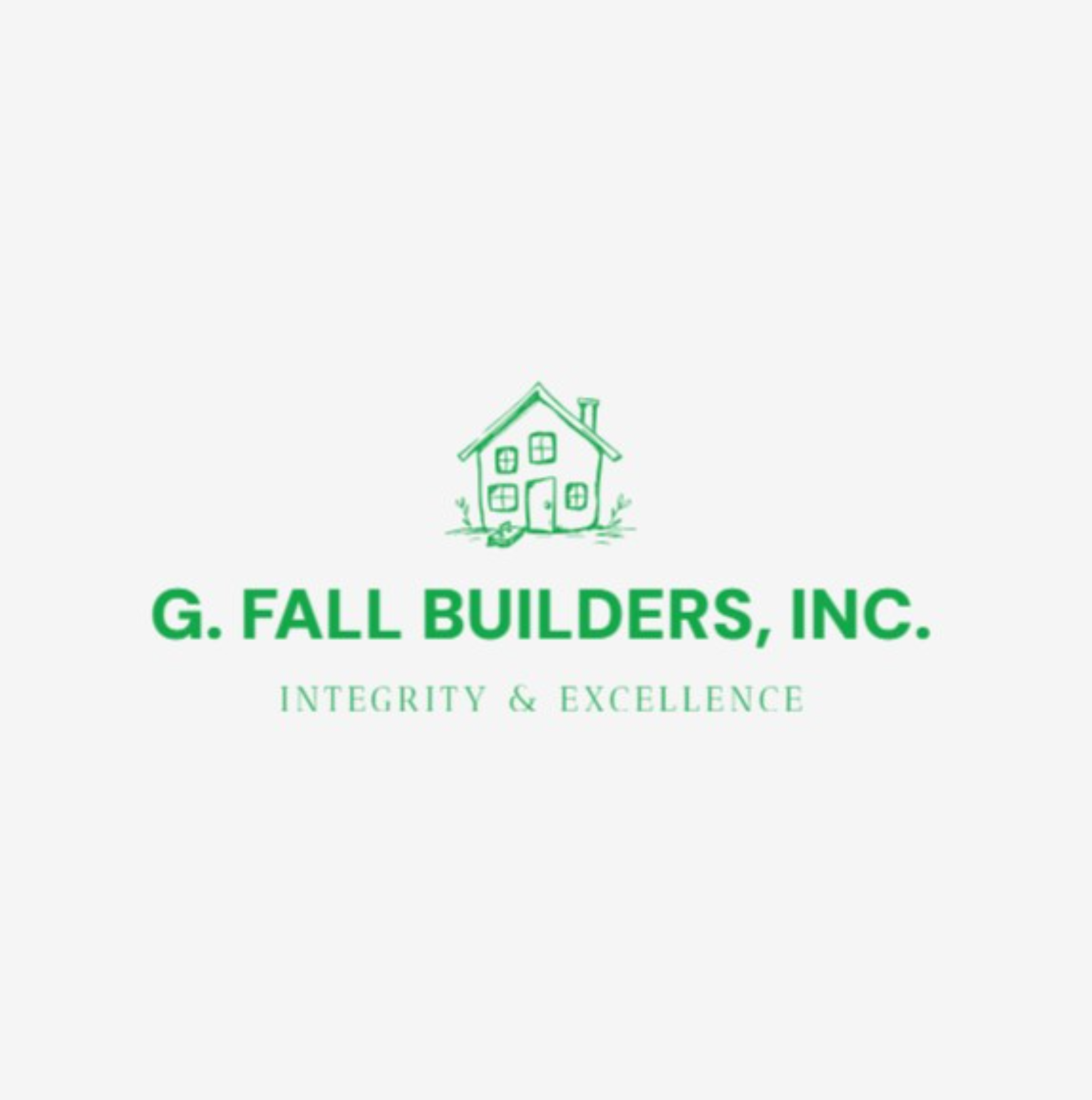 G. FALL BUILDERS, INC. Logo