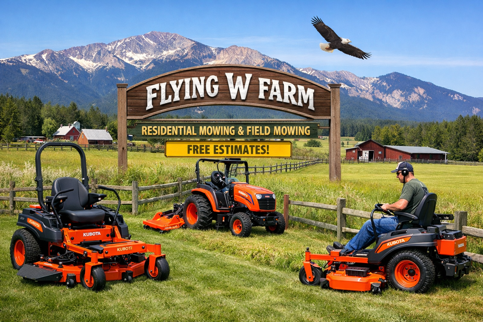 Flying W Farm LLC Logo