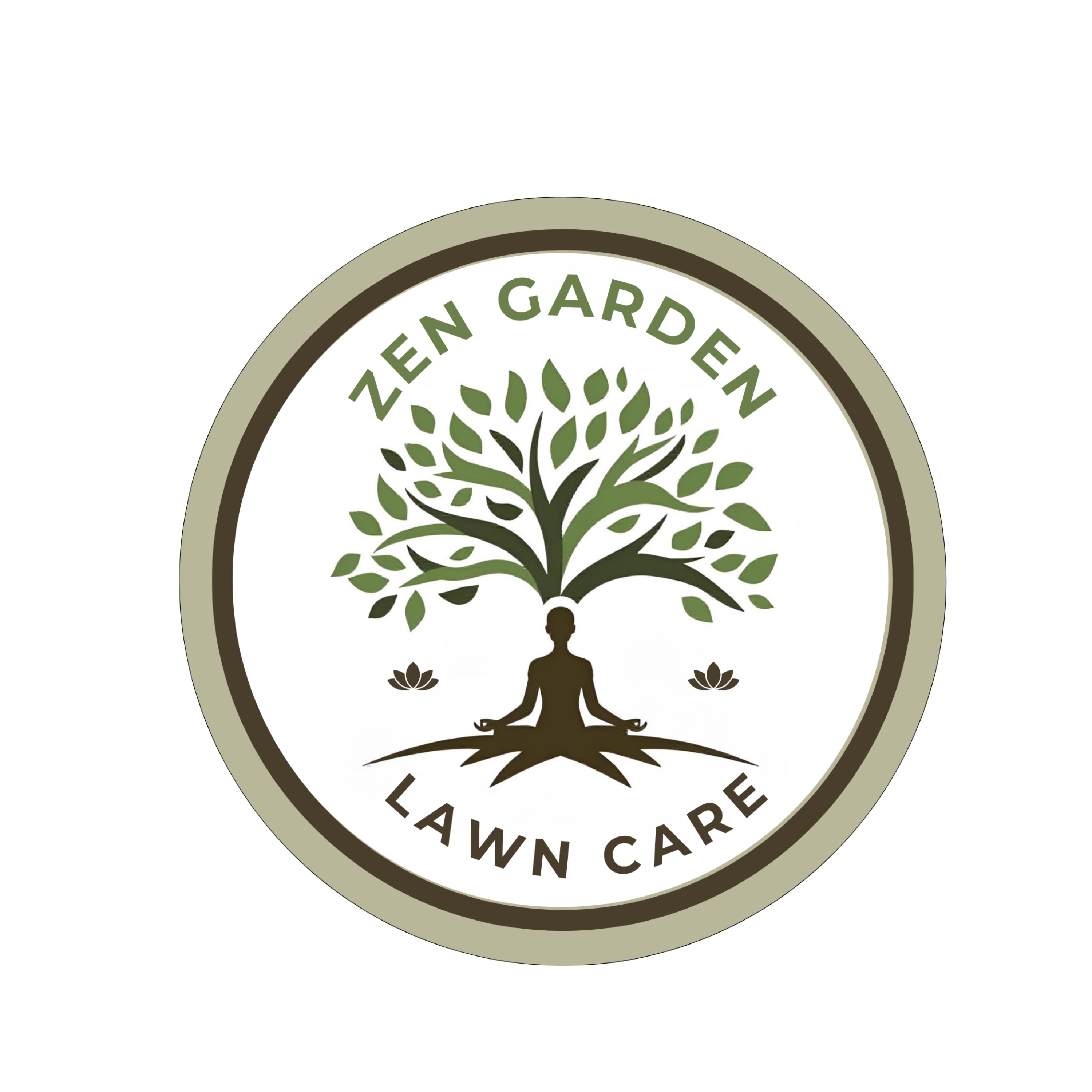 Zen Garden Lawn Care Logo