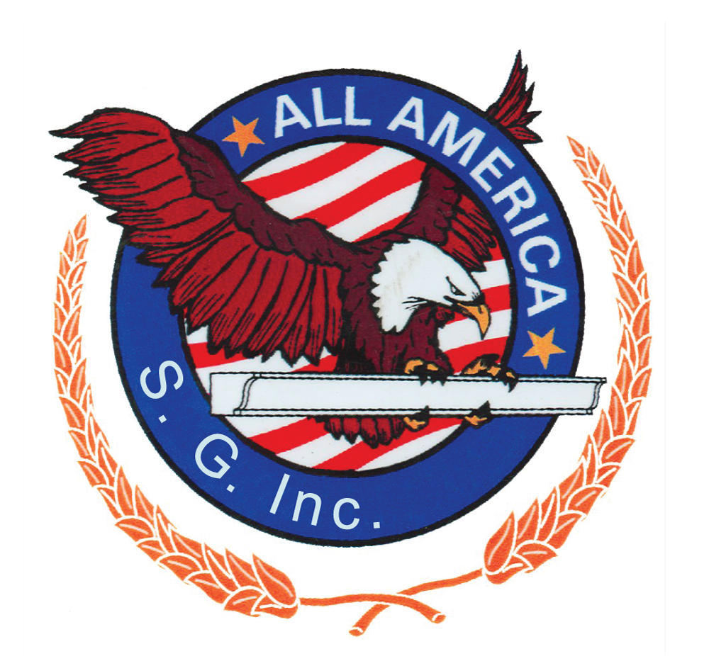 All America Seamless Gutters, Inc. Logo