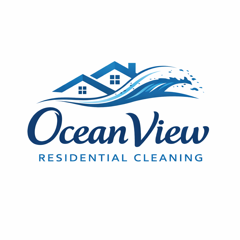 Ocean View Residential Cleaning Logo