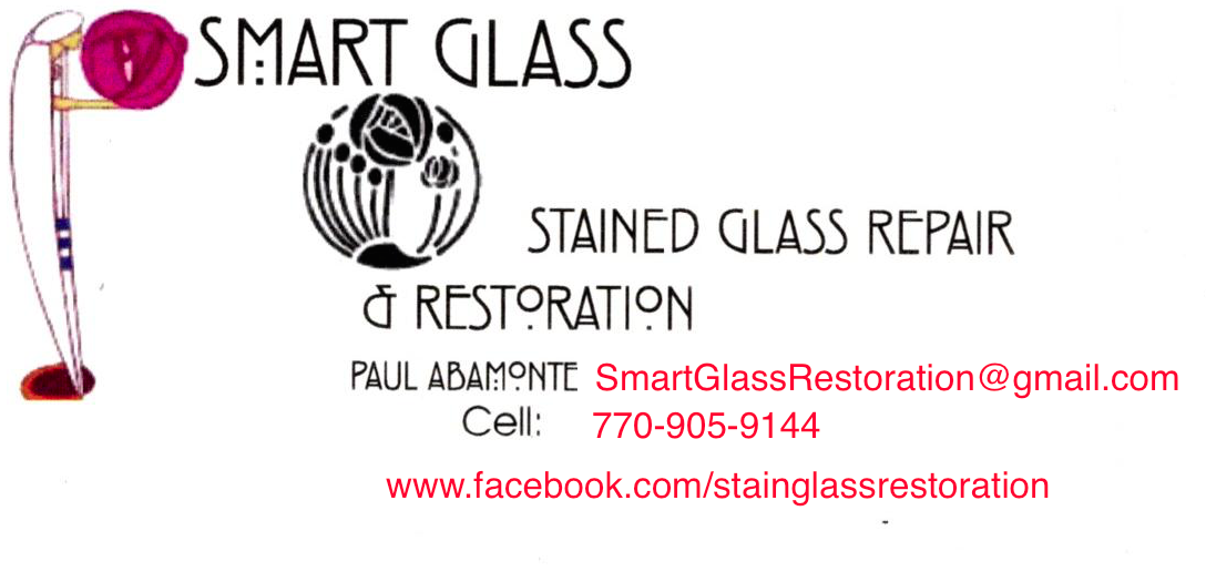 Smart Glass Stain Glass Restoration and Repair Logo