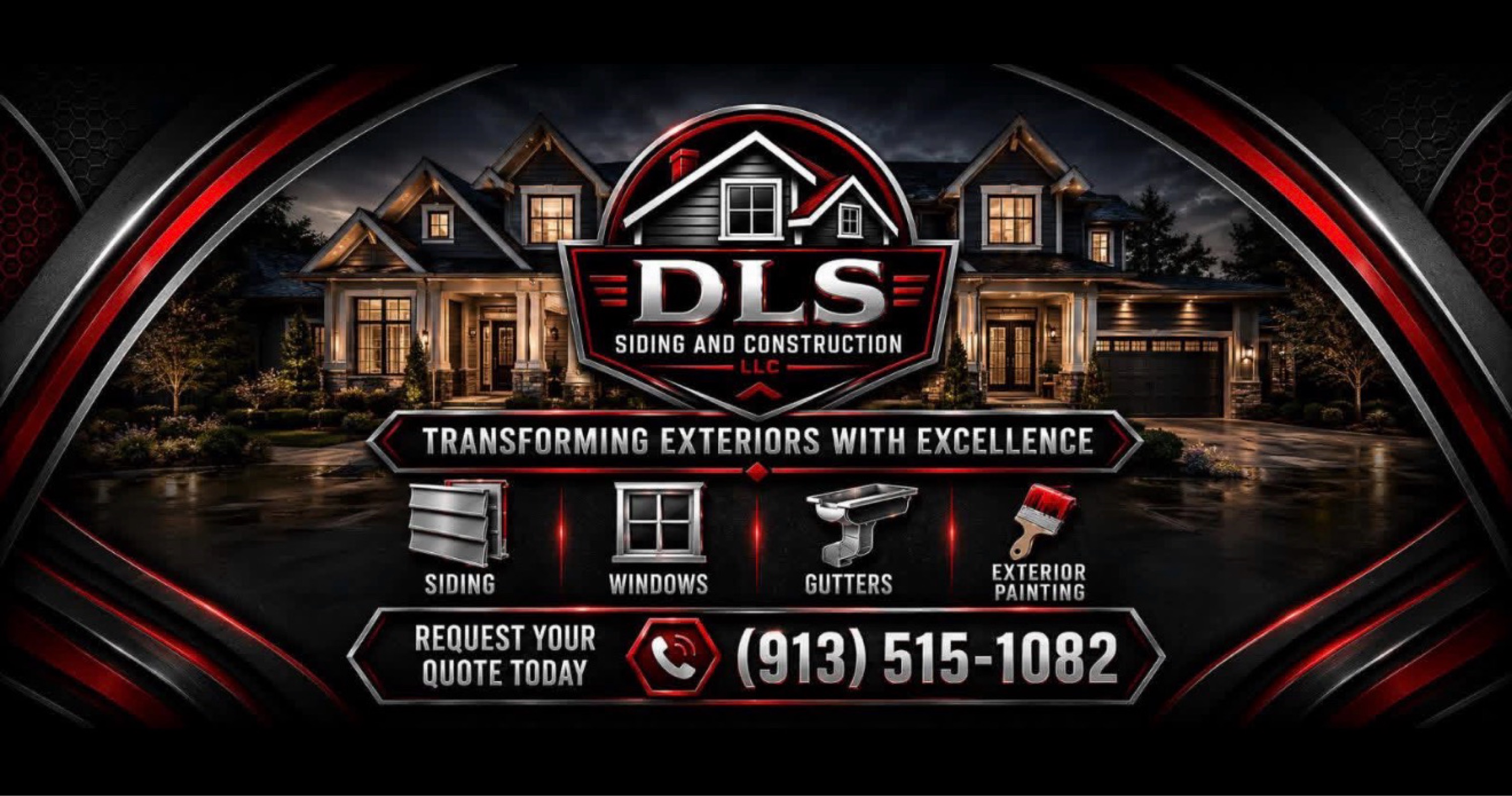 DLS Siding AND Construction, LLC Logo
