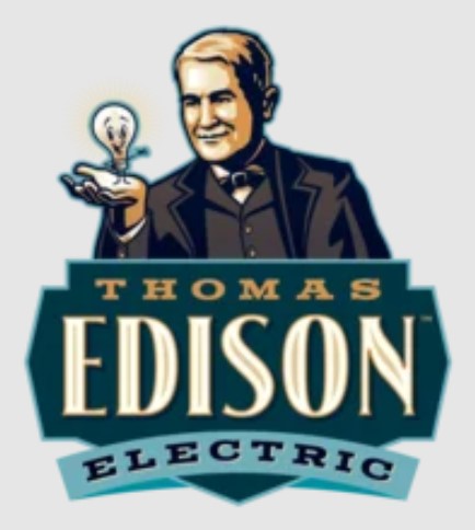 Thomas Edison Electric Logo