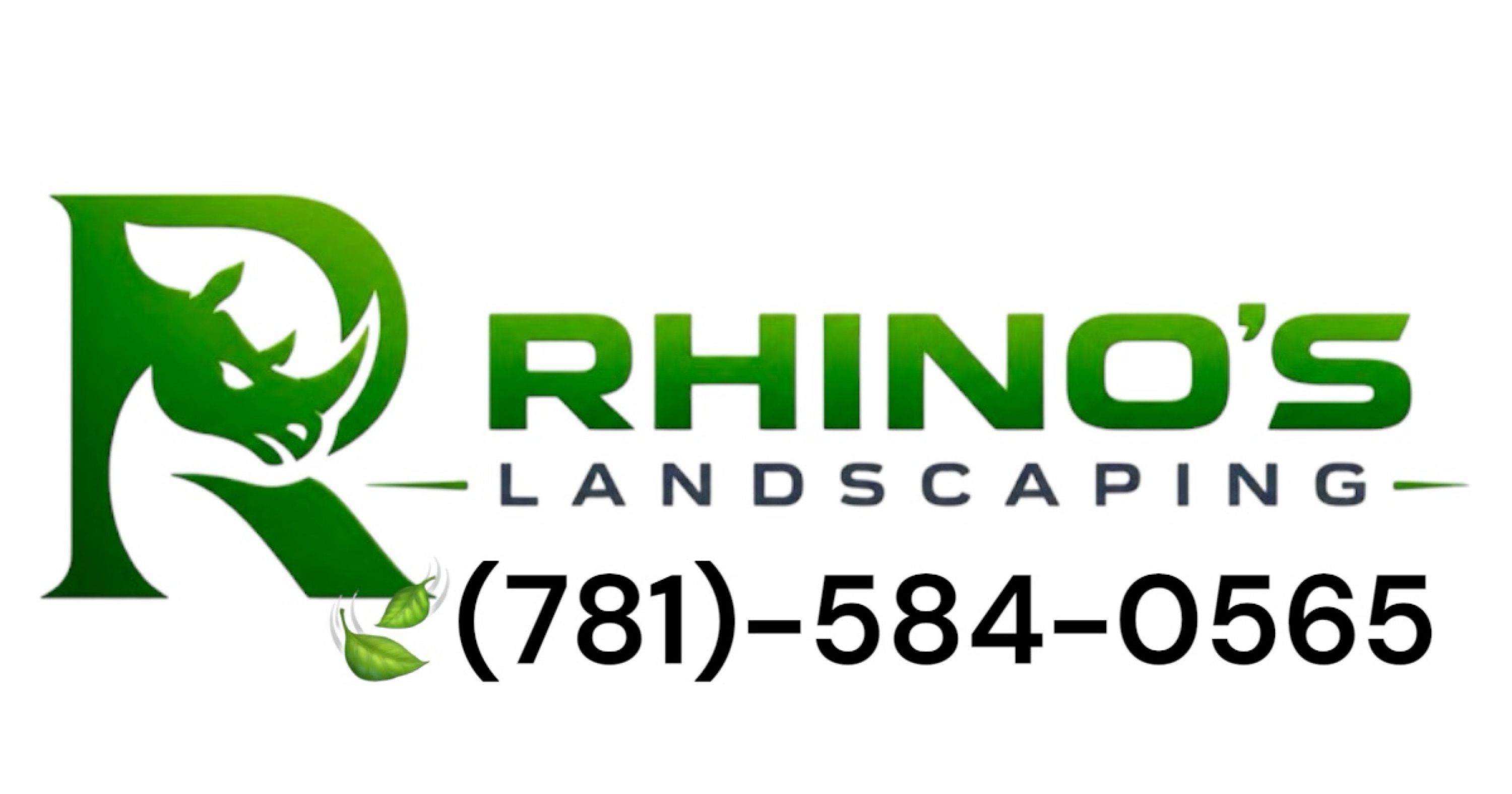 Rhino's Landscaping Logo