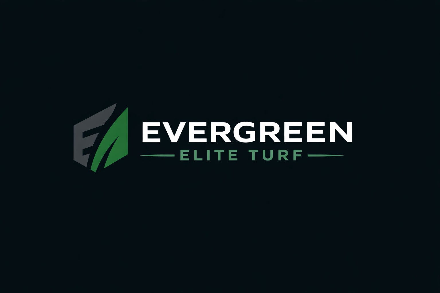 evergreen elite turf Logo