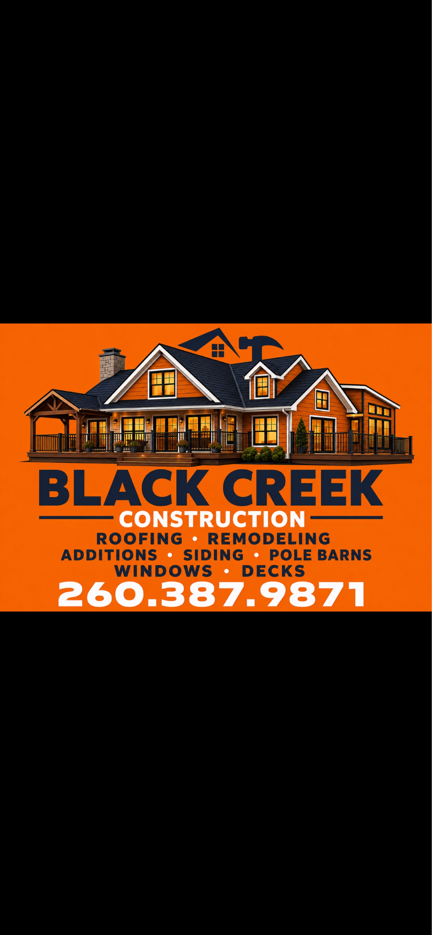 Black creek construction Logo