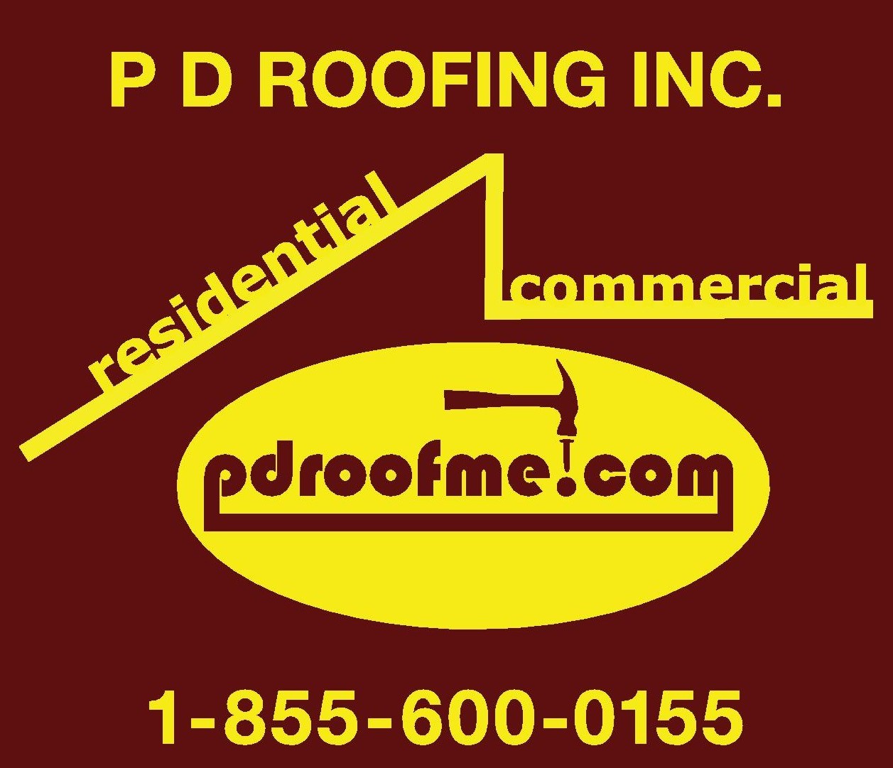 P D Roofing, Inc. Logo