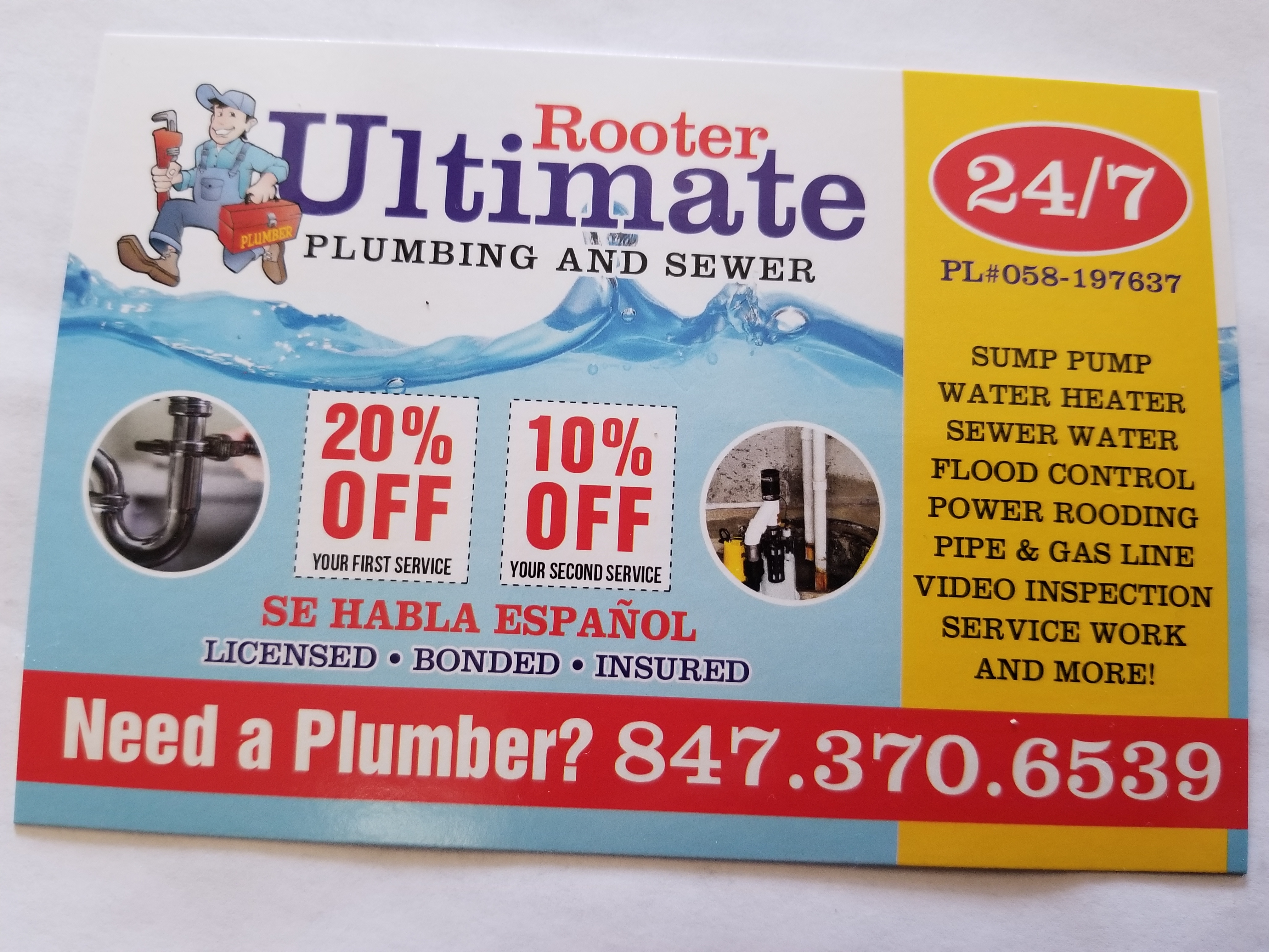 Ultimate Rooter Services Logo