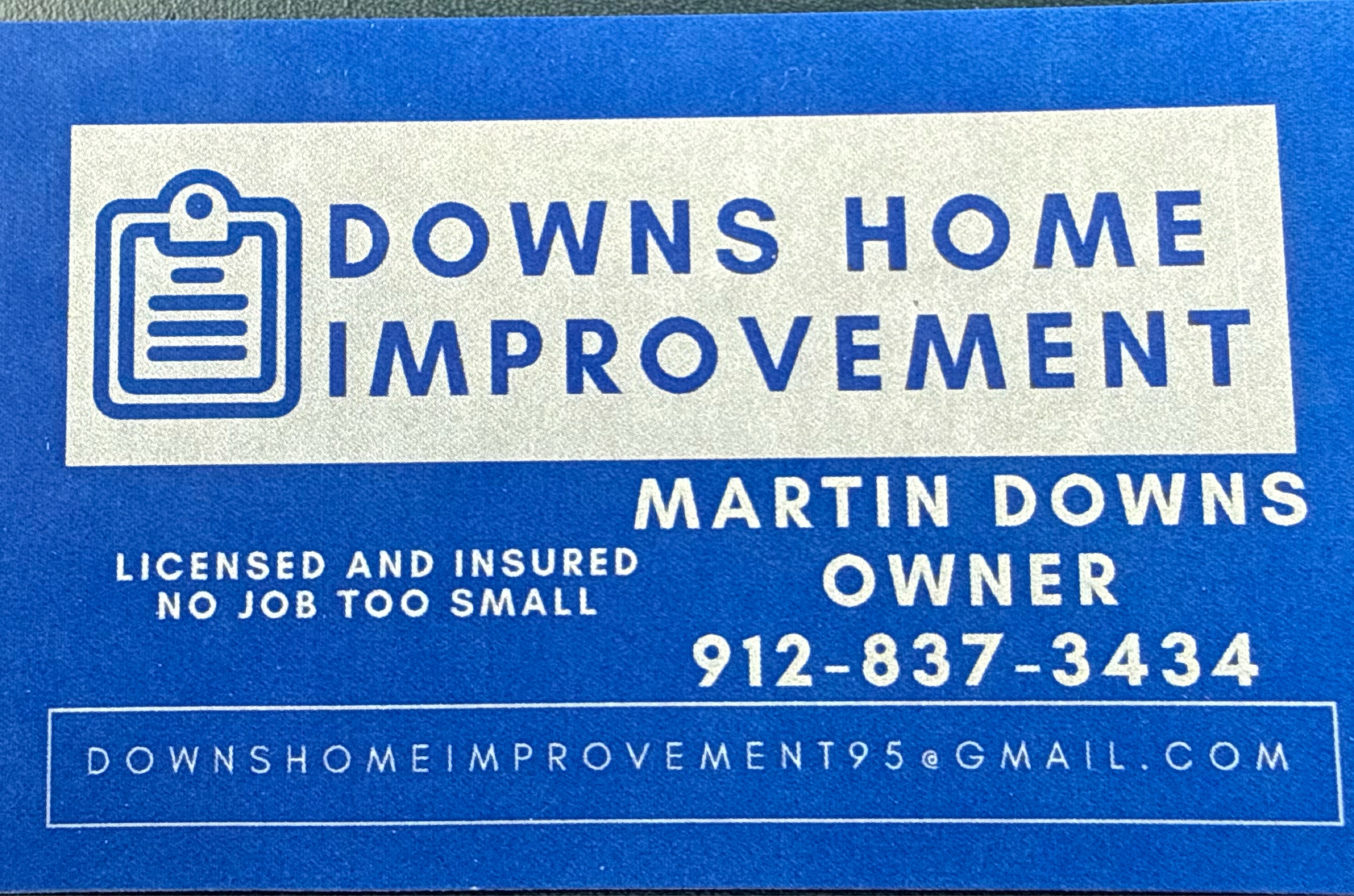 Downs Home Improvement Logo