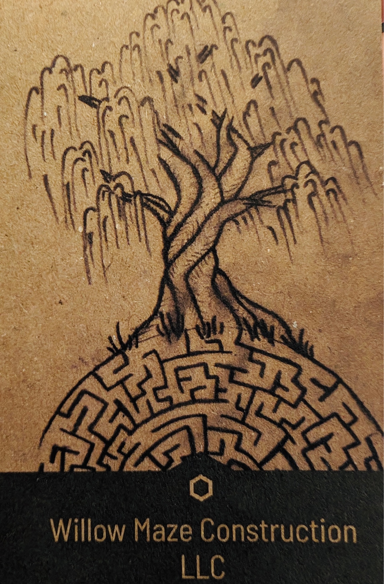 Willow Maze Construction Logo
