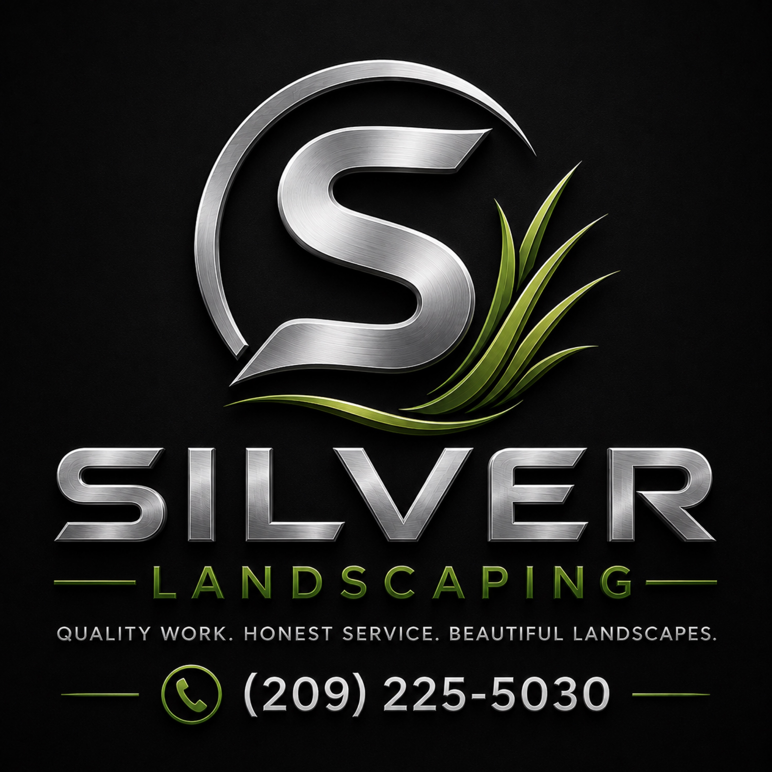 Silver landscaping Logo