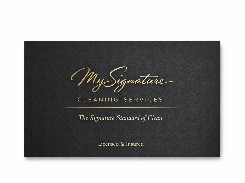 My Signature Cleaning Service Logo