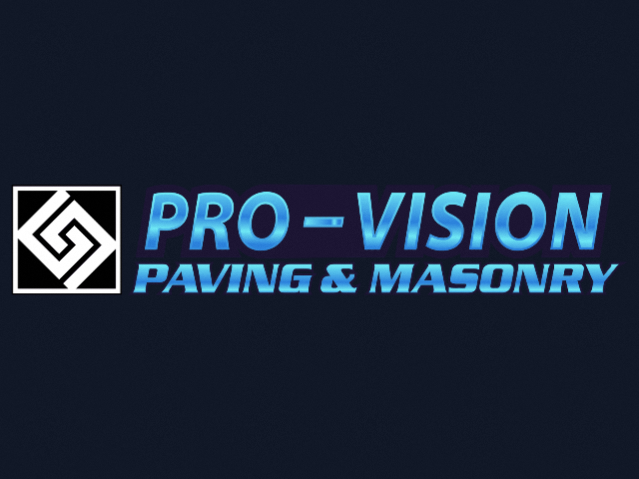 Pro-Vision Paving & Masonry Logo