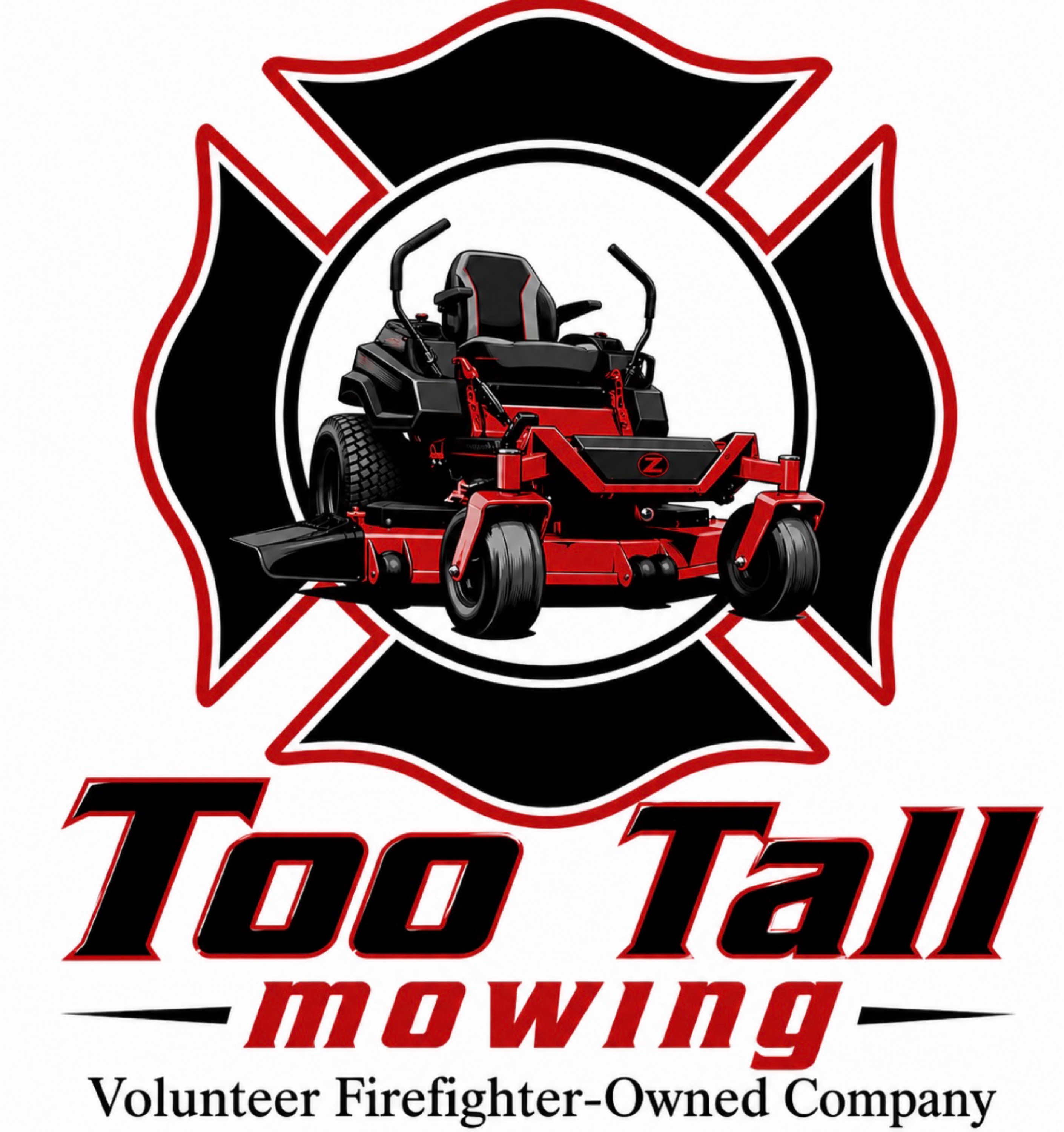 Too tall mowing Logo