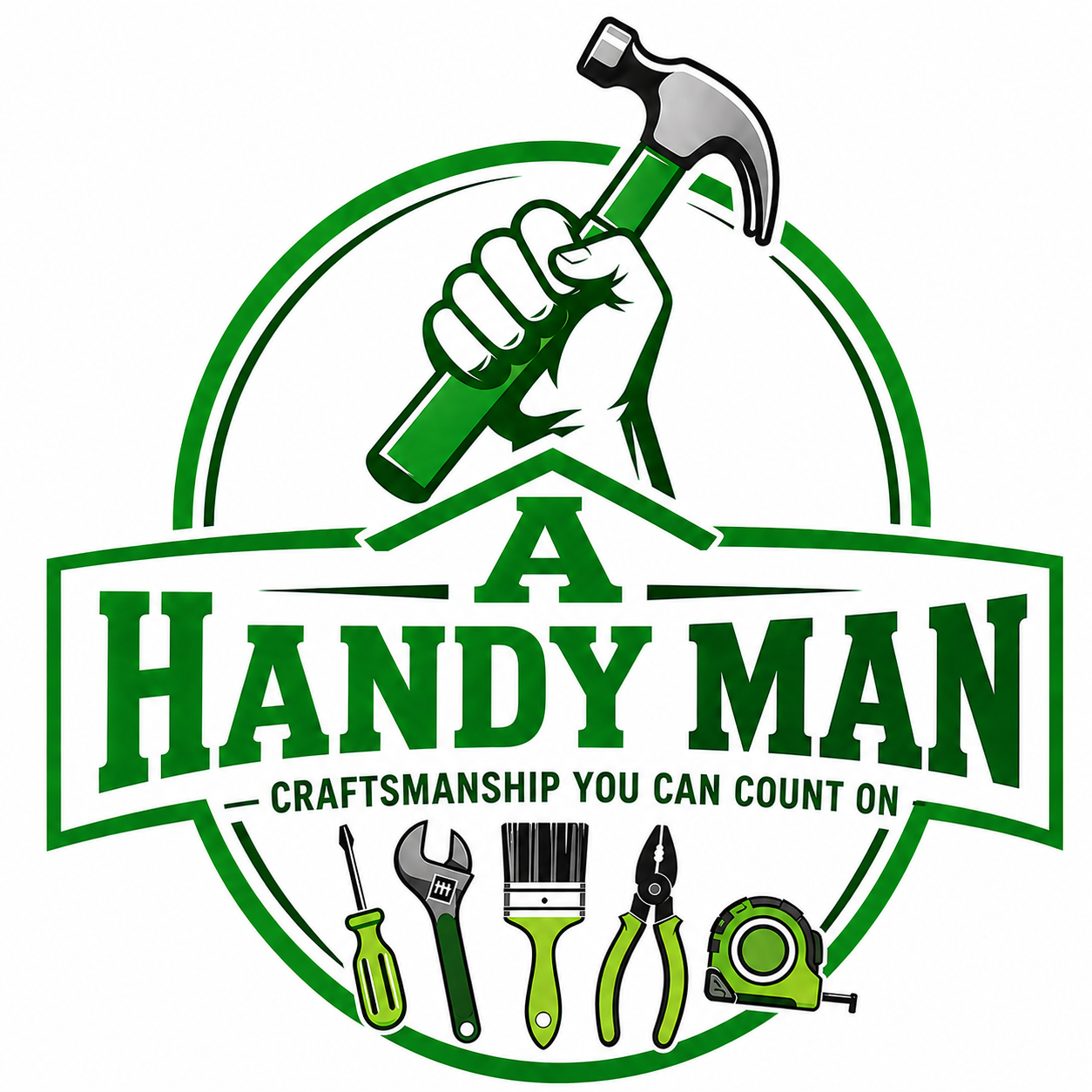 A Handy Man Logo