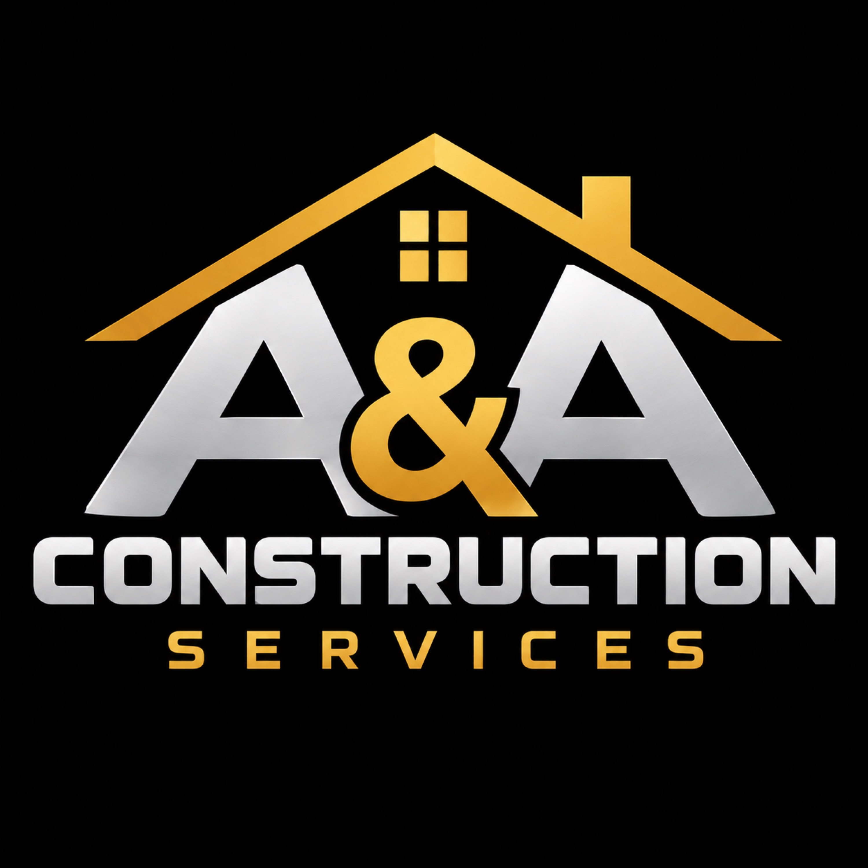 A&A Construction services Logo