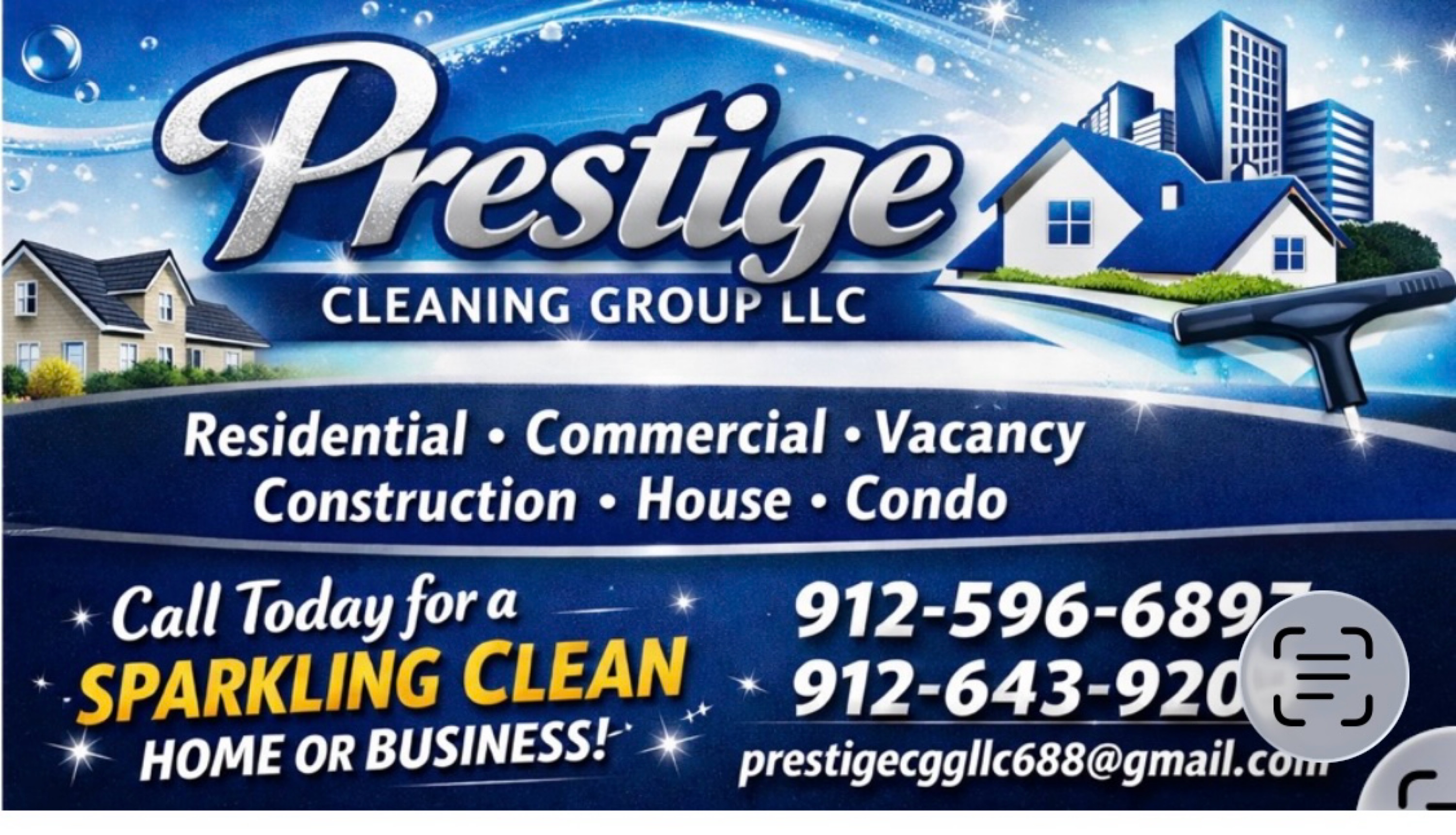 Prestige Cleaning Group LLC Logo