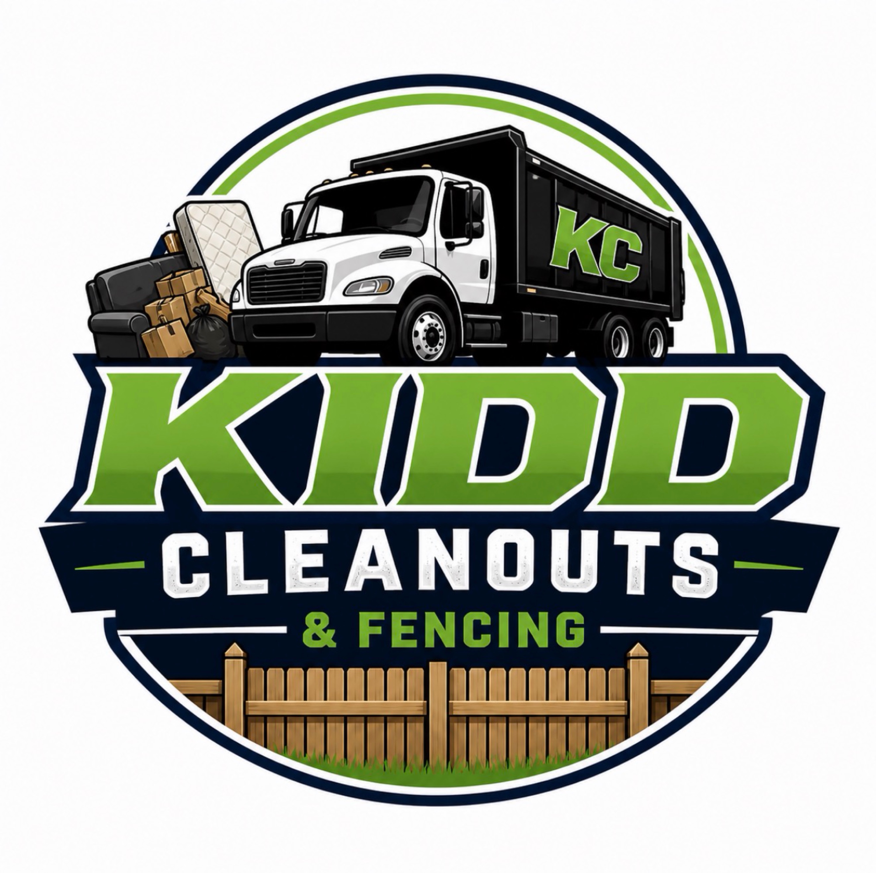 Kidd Cleanouts and fencing Logo