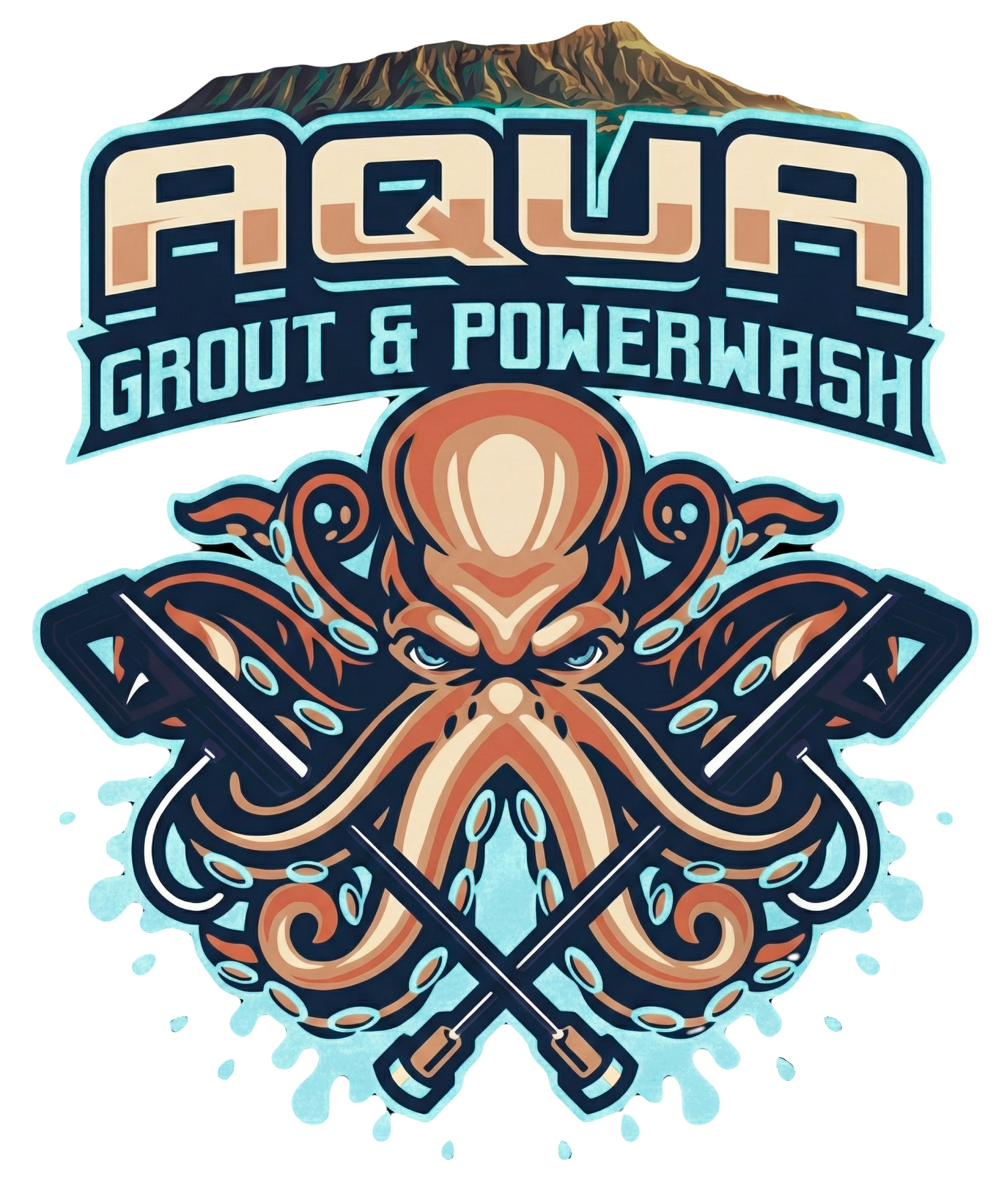 Aqua Grout and Powerwash LLC Logo