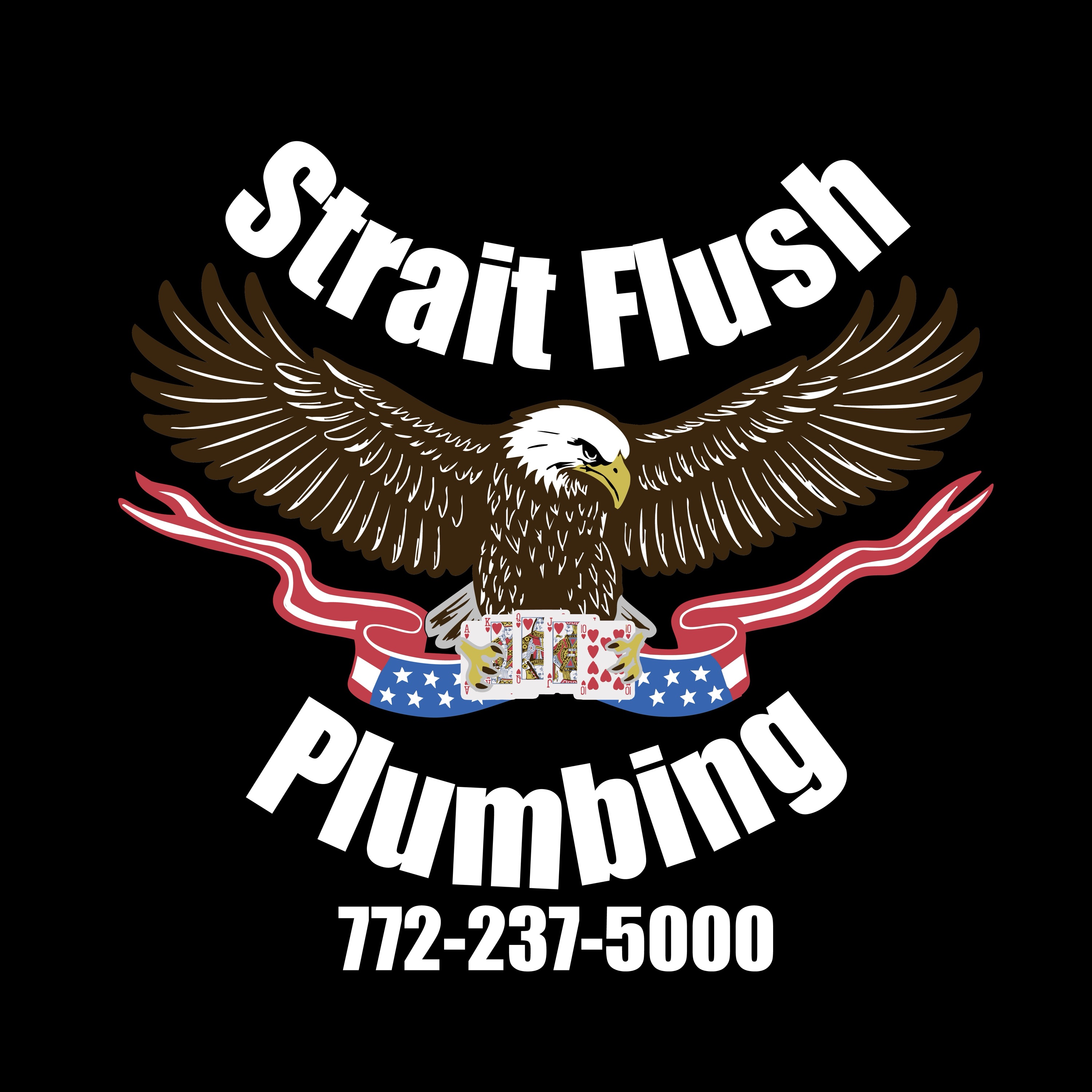 Strait Flush Plumbing Logo