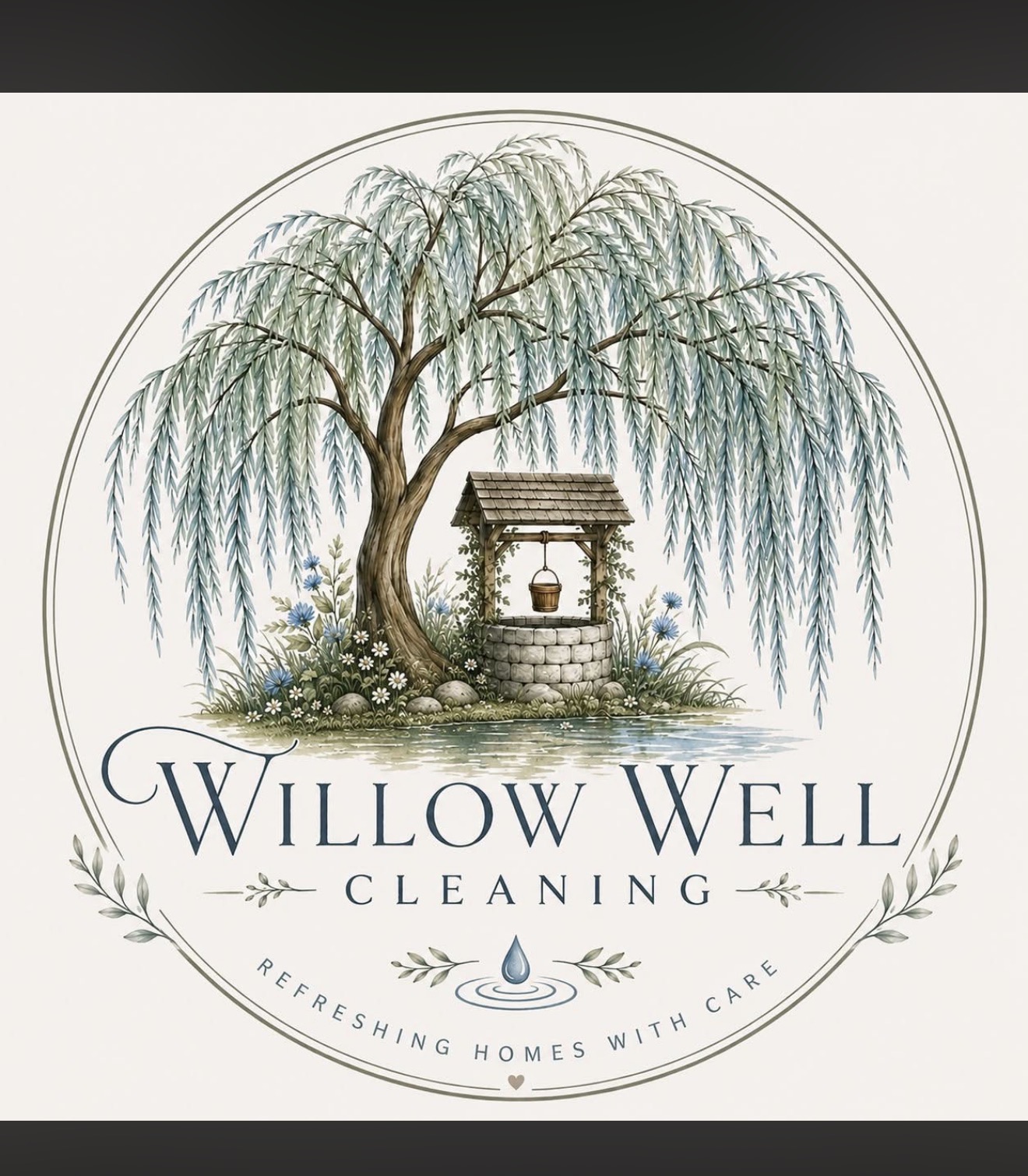Willow Well Cleaning Co Logo