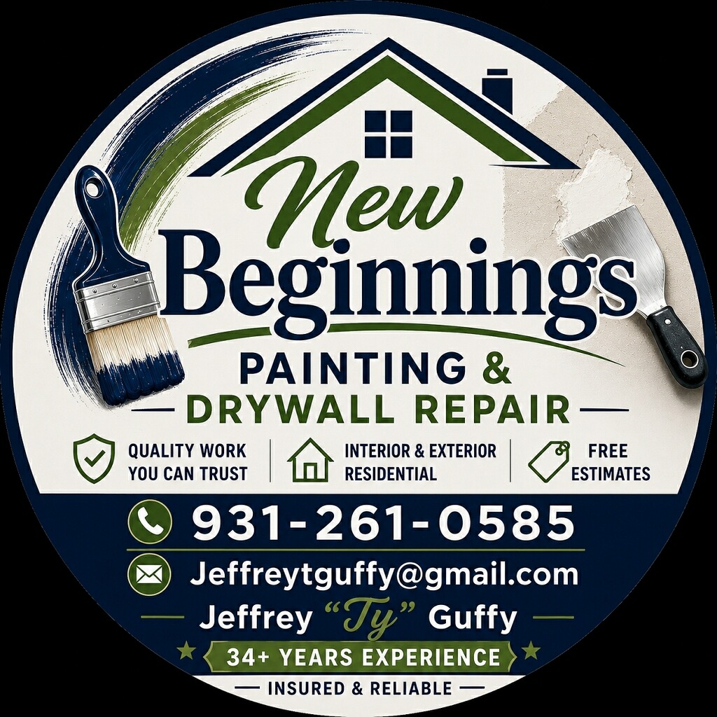 New Beginnings Painting and Drywall Repair Logo