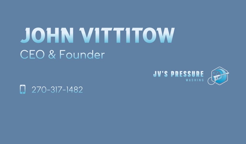 JV's Pressure Washing Logo