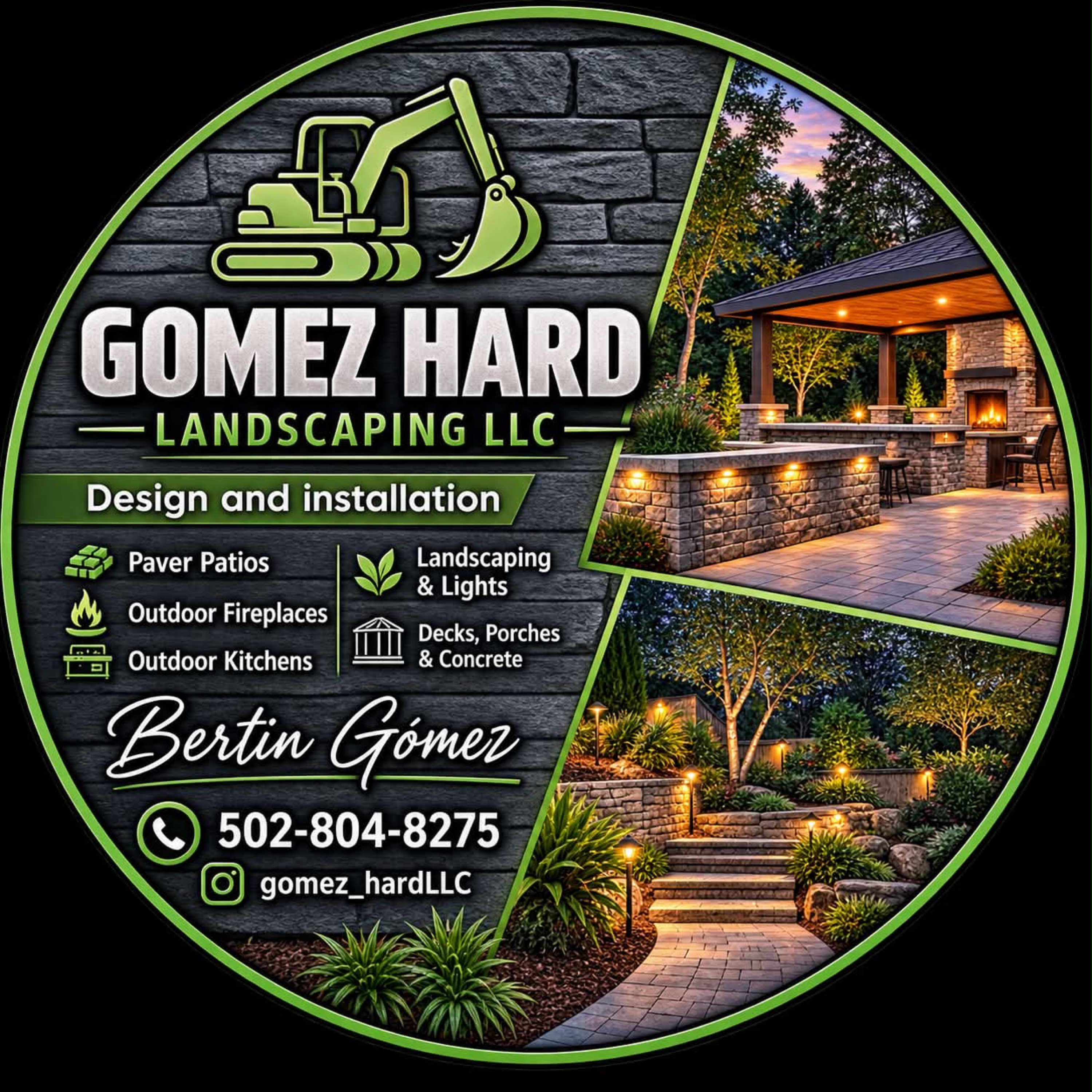 Gomez Hard Landscaping LLC Logo