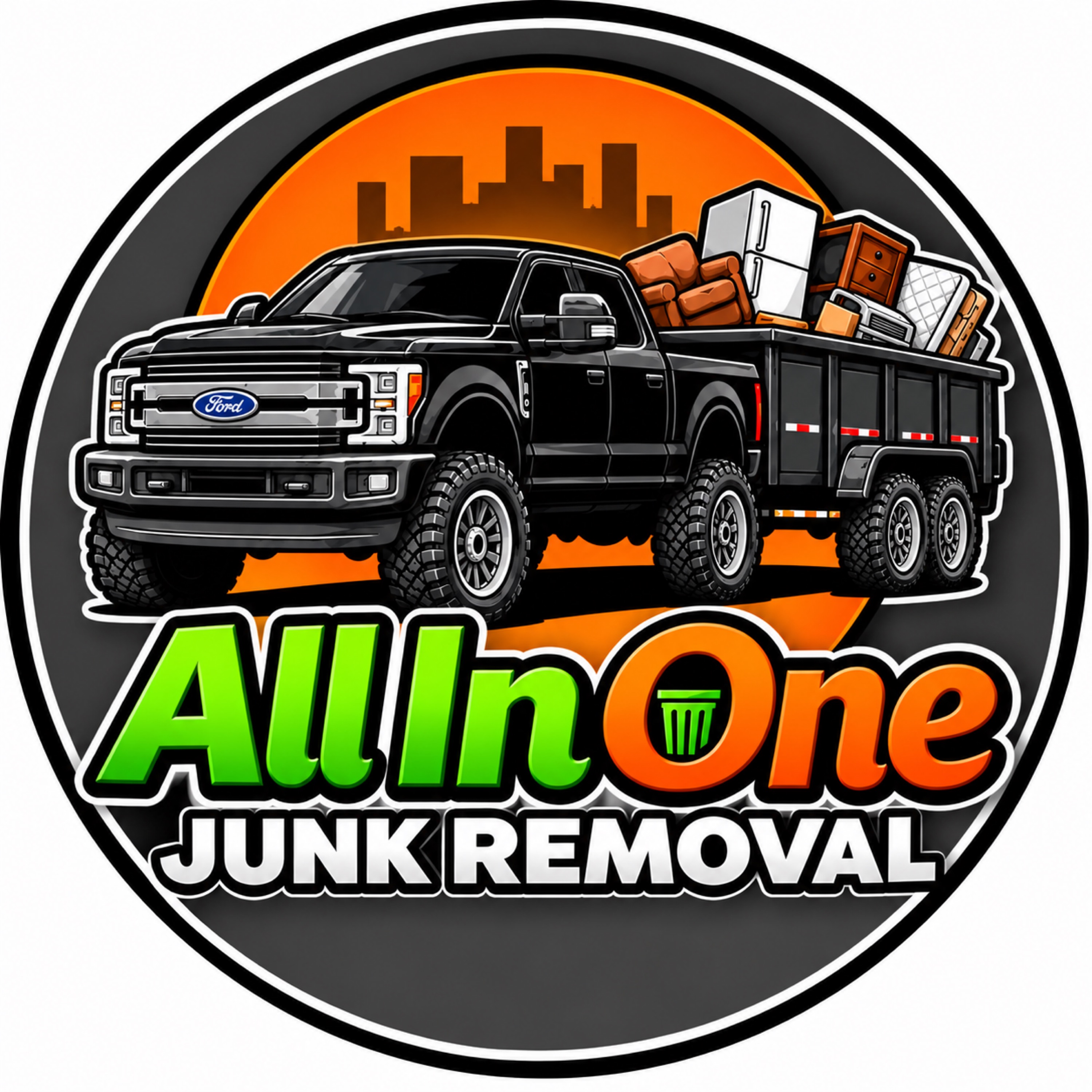 All In One Junk Removal Logo