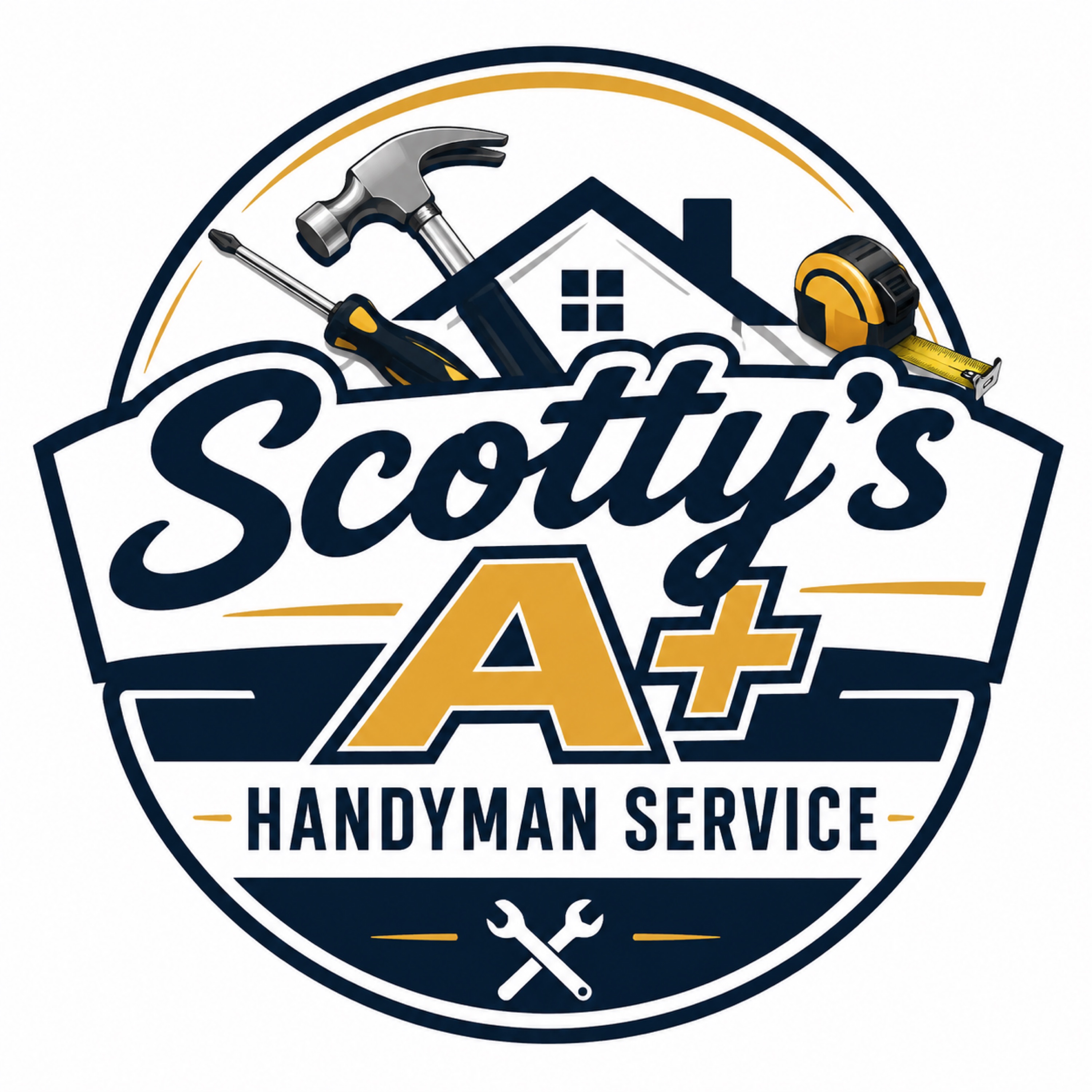 Scottys A+ Handyman Services Logo