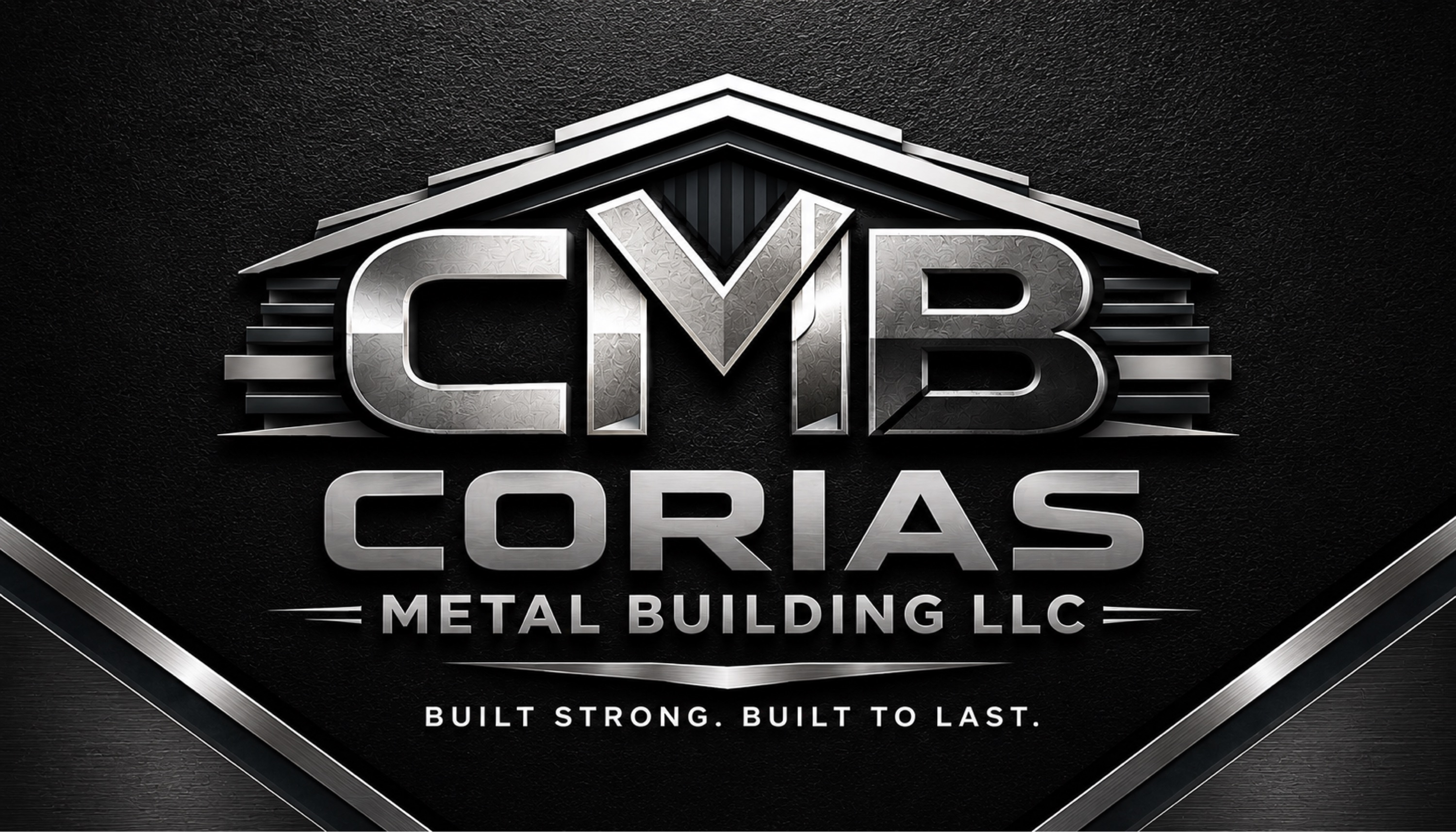 Coria's metal building Logo