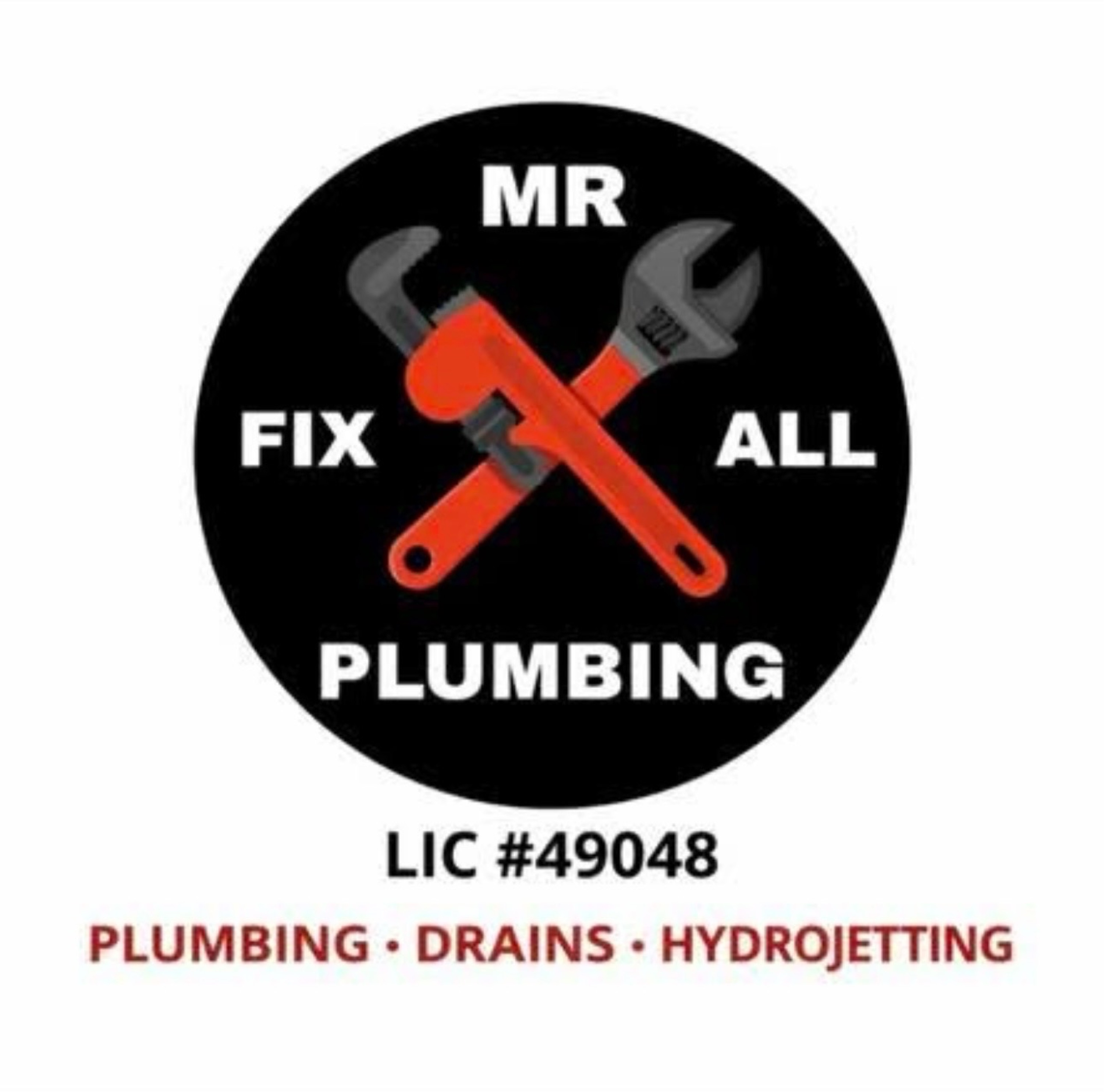 Mr.FixAll Plumbing and Drains Logo
