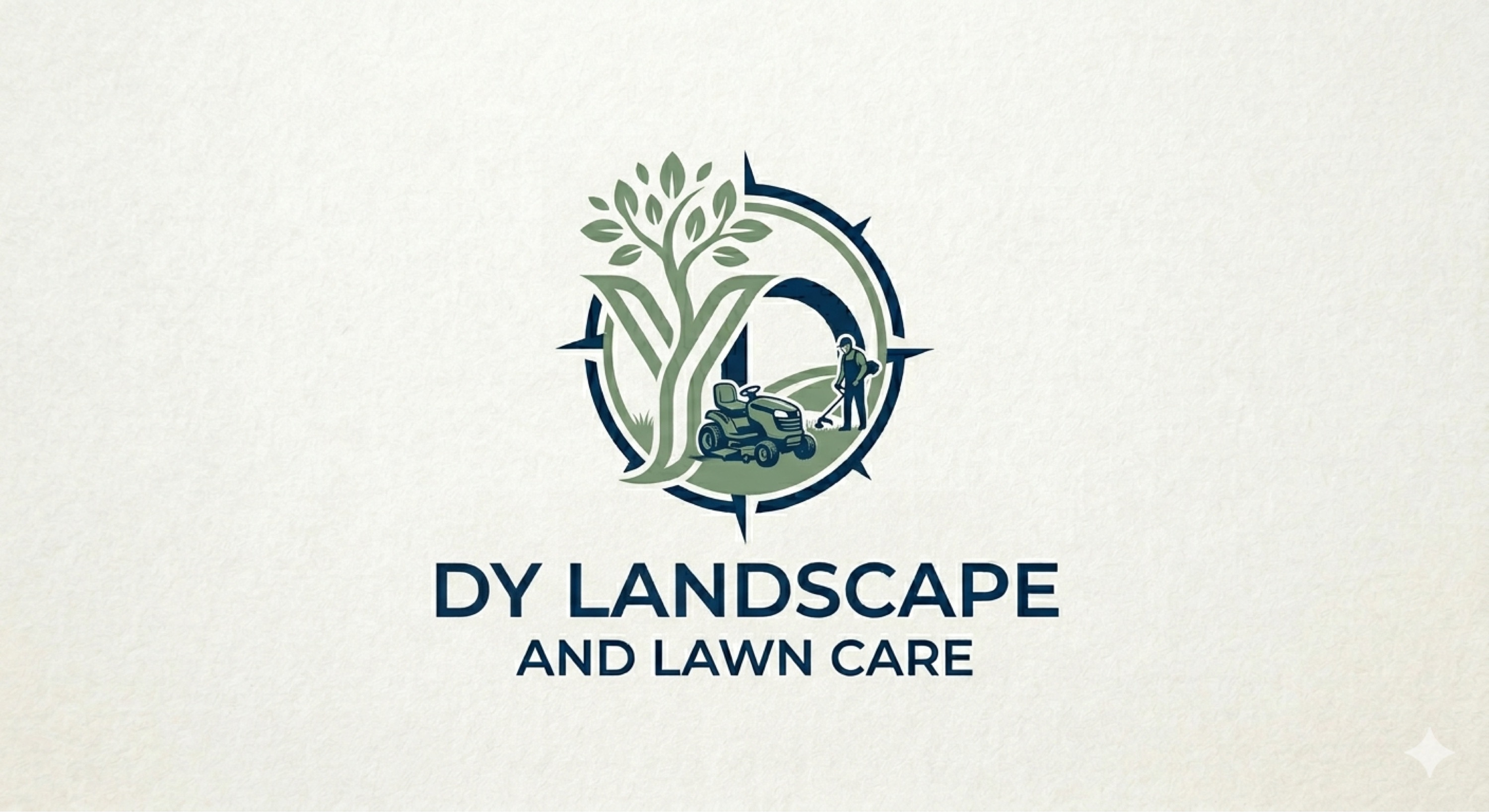 DY Landscape and Lawn Care Logo